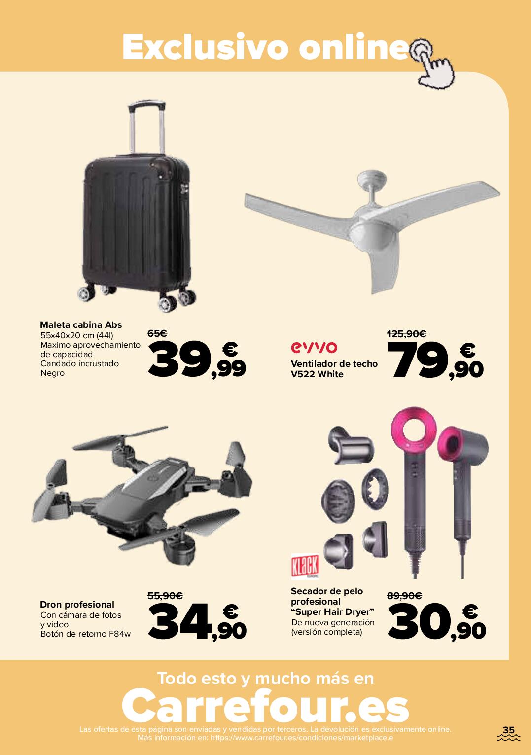 Verano: Ganas de buenos planes Carrefour. Página 35