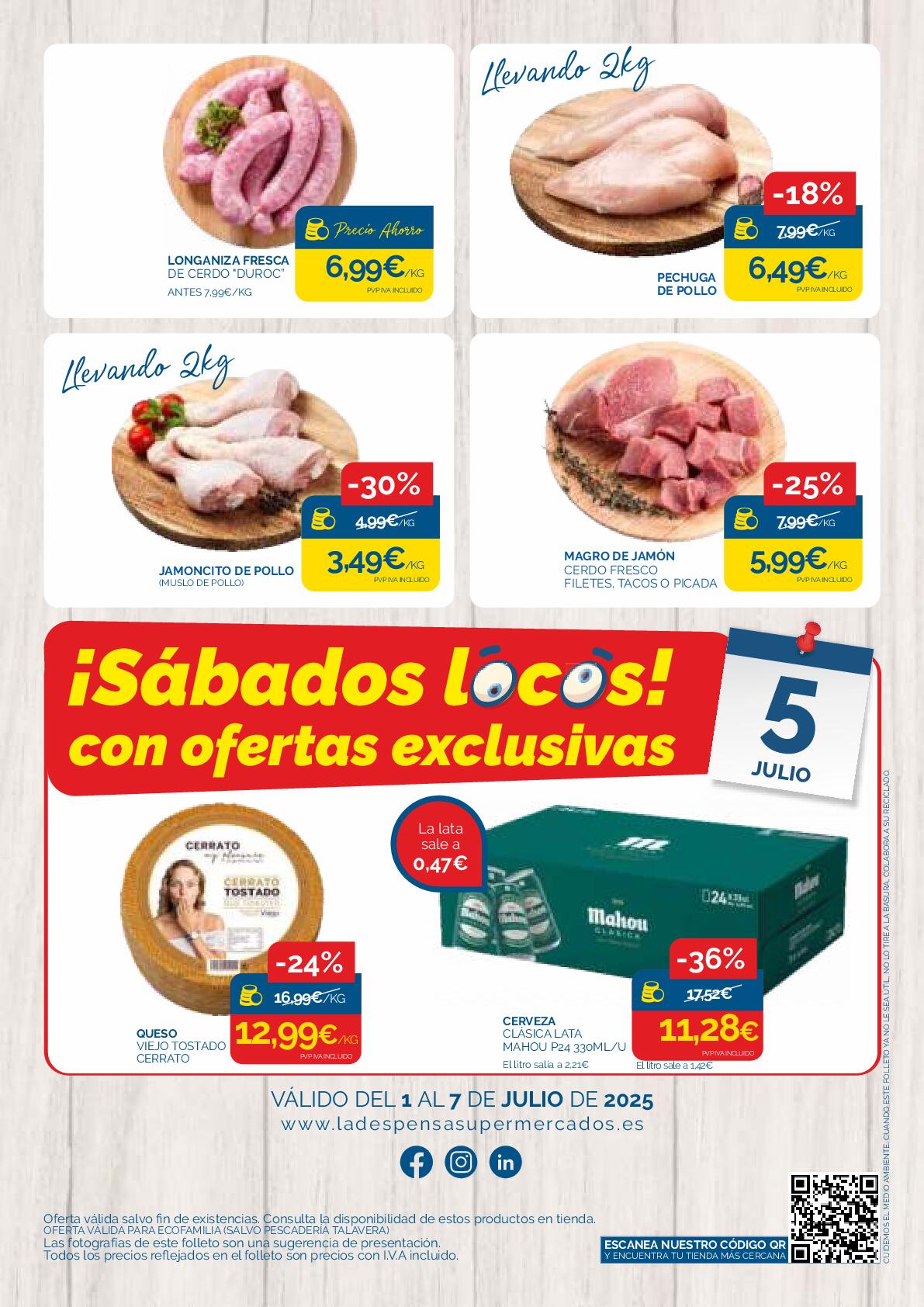 Ofertas semanales Cash Ecofamilia. Página 04