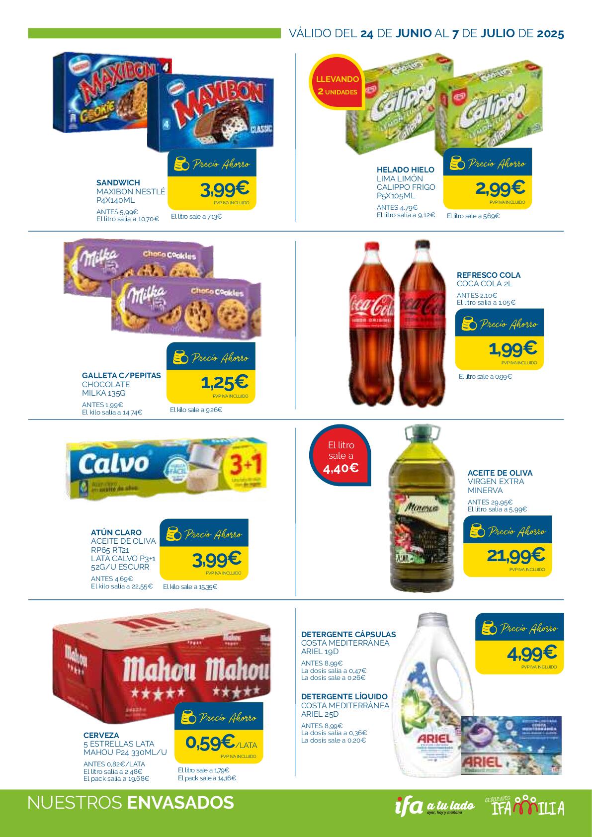 Ofertas semanales Cash Ecofamilia. Página 03