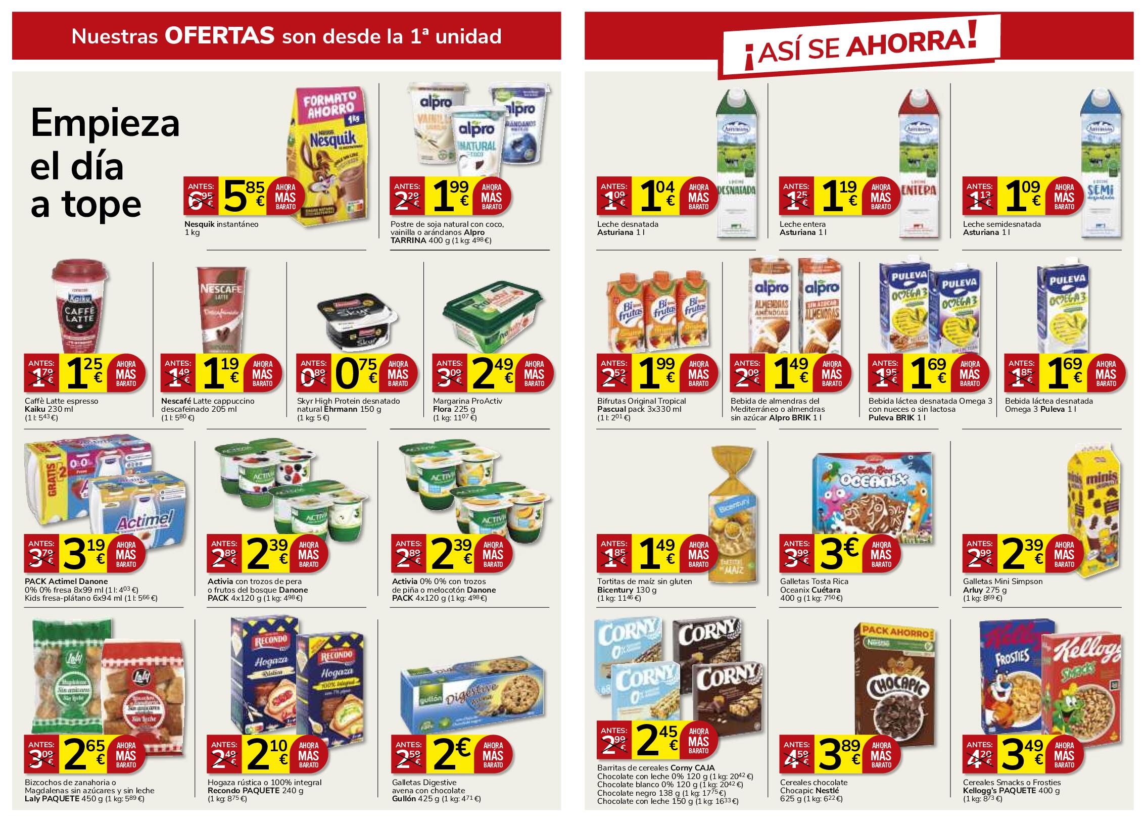 Así se ahorra cuando puedes elegir Charter. Página 02