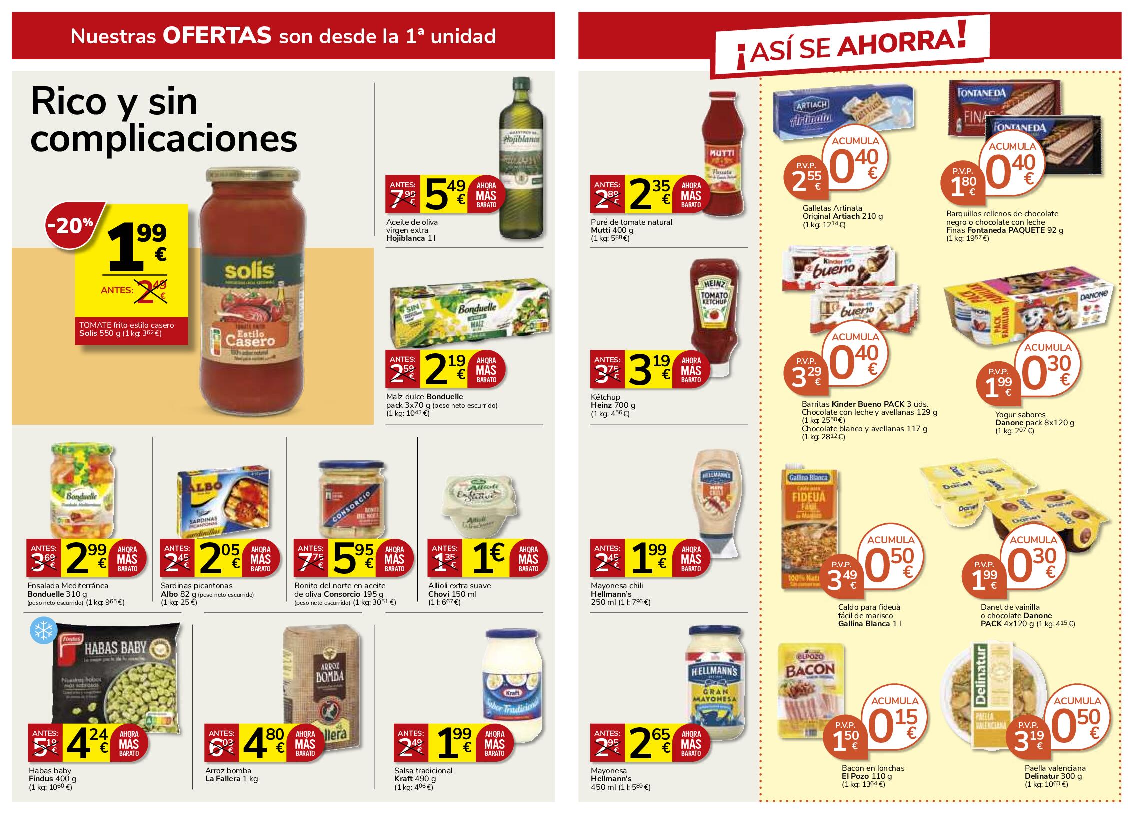 Así se ahorra cuando puedes elegir Charter. Página 03