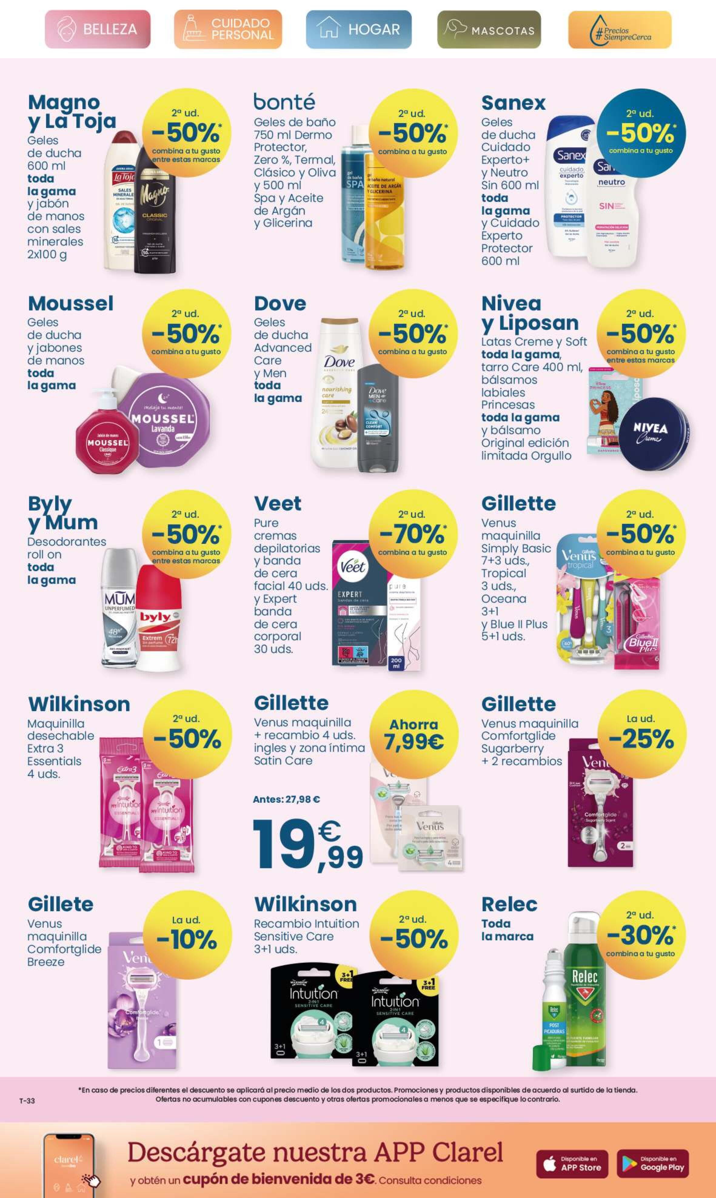 Ofertas del 2 al 22 de julio Clarel. Página 04