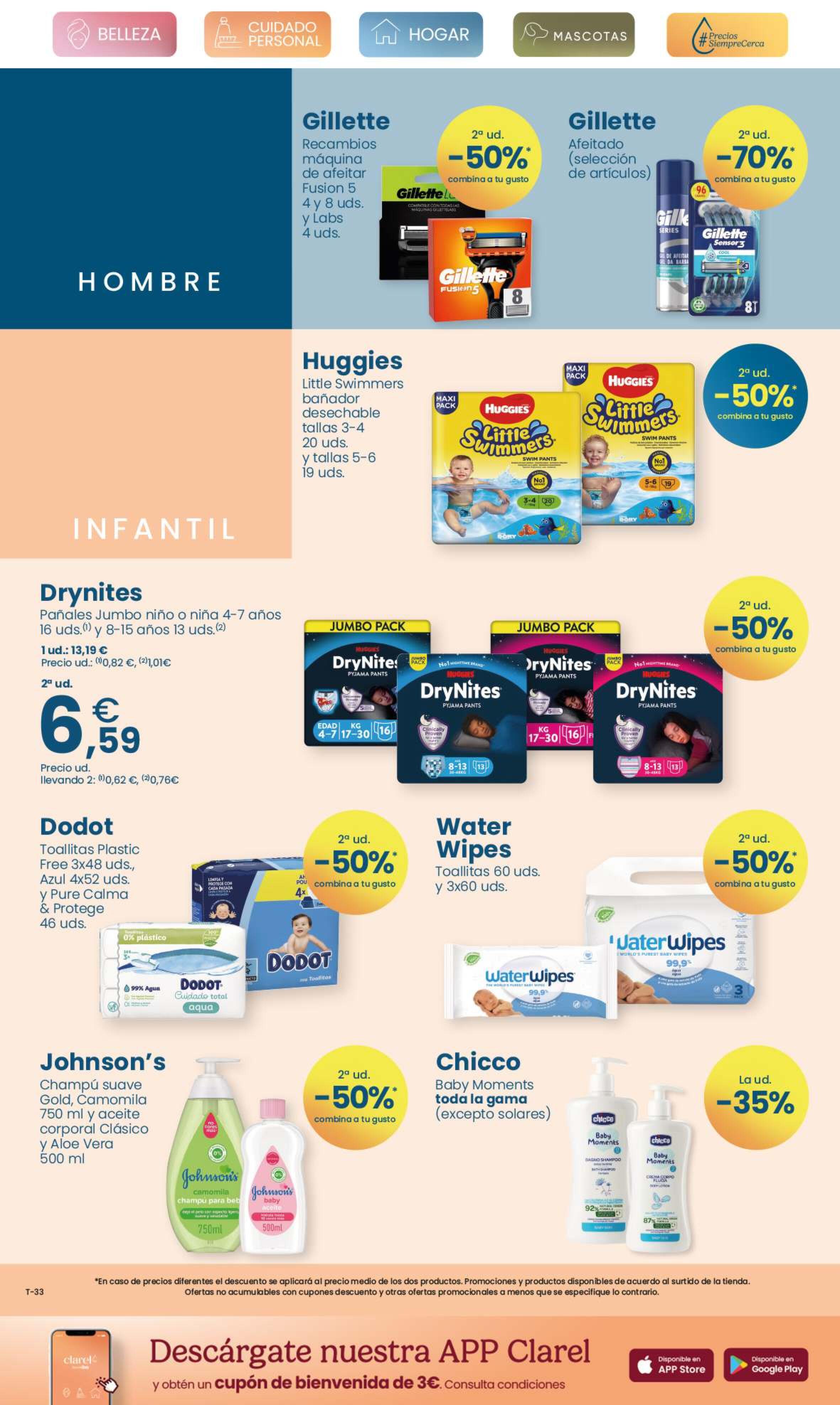 Ofertas del 2 al 22 de julio Clarel. Página 06