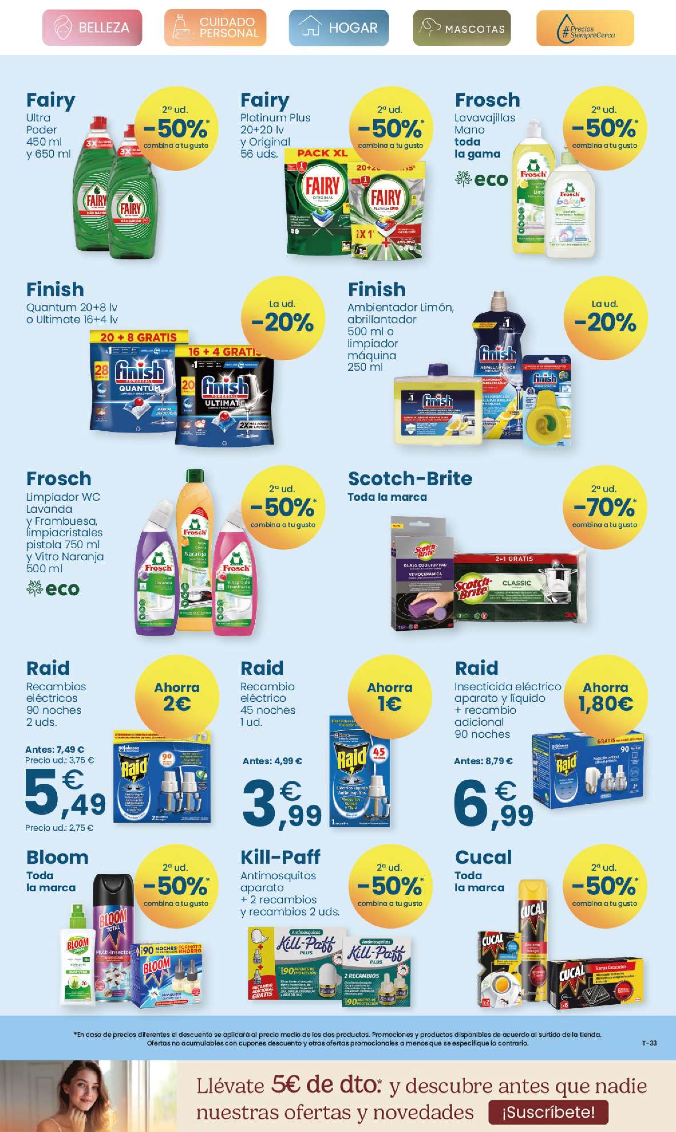 Ofertas del 2 al 22 de julio Clarel. Página 09