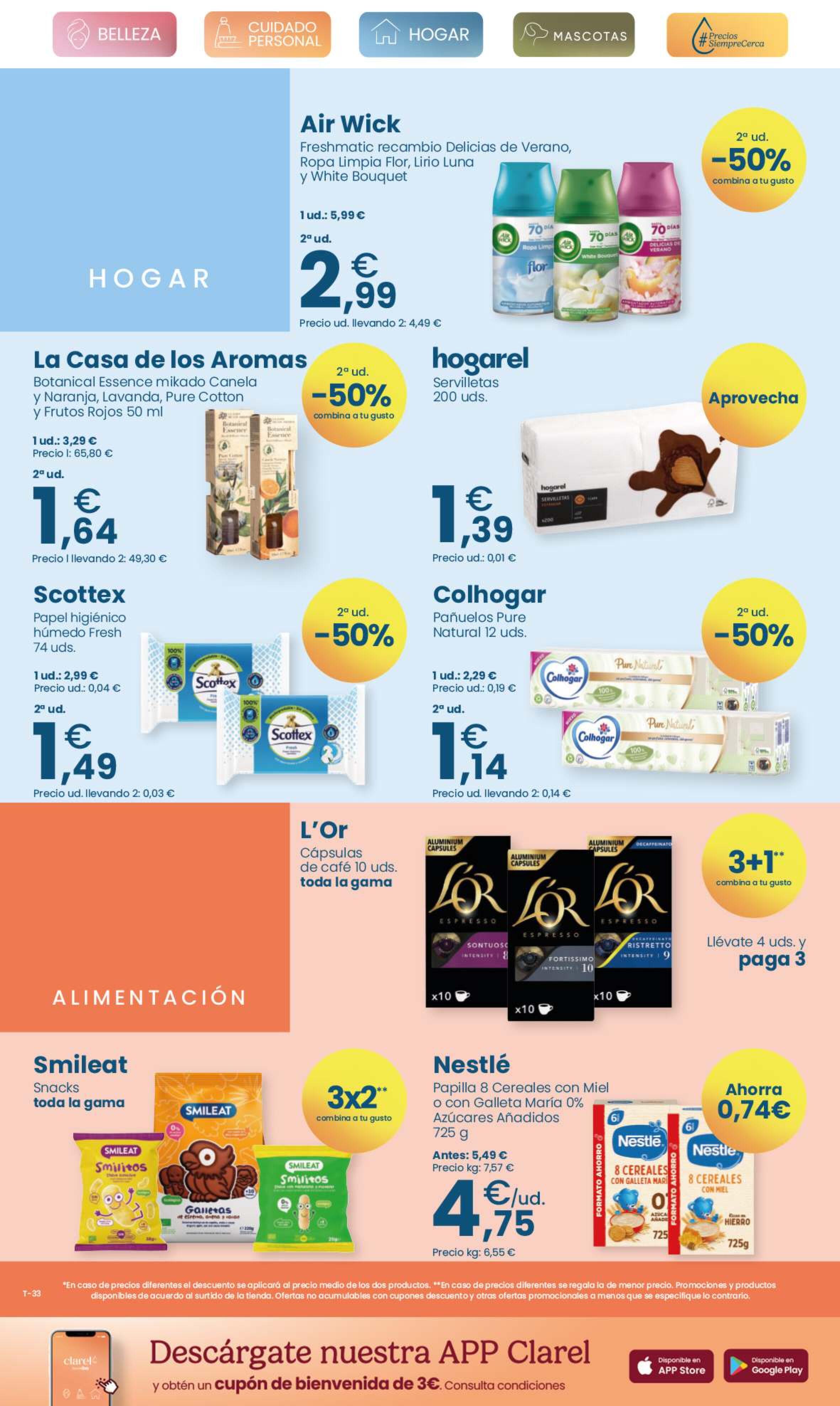 Ofertas del 2 al 22 de julio Clarel. Página 10