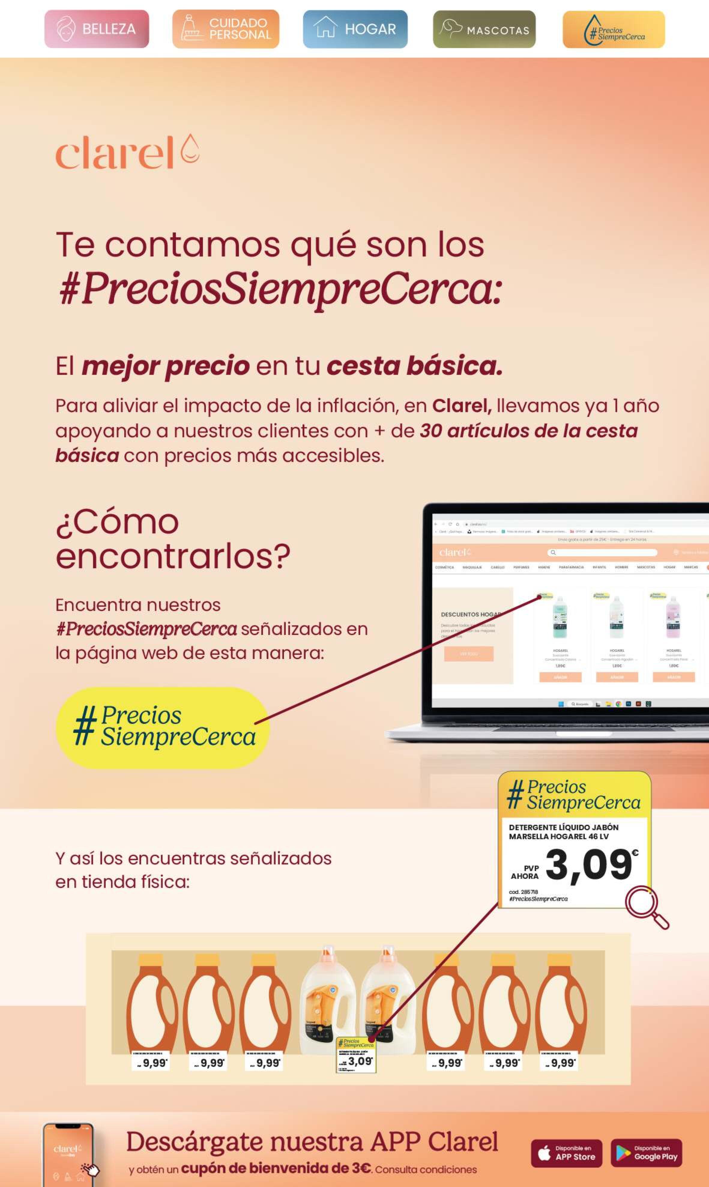 Ofertas del 2 al 22 de julio Clarel. Página 12