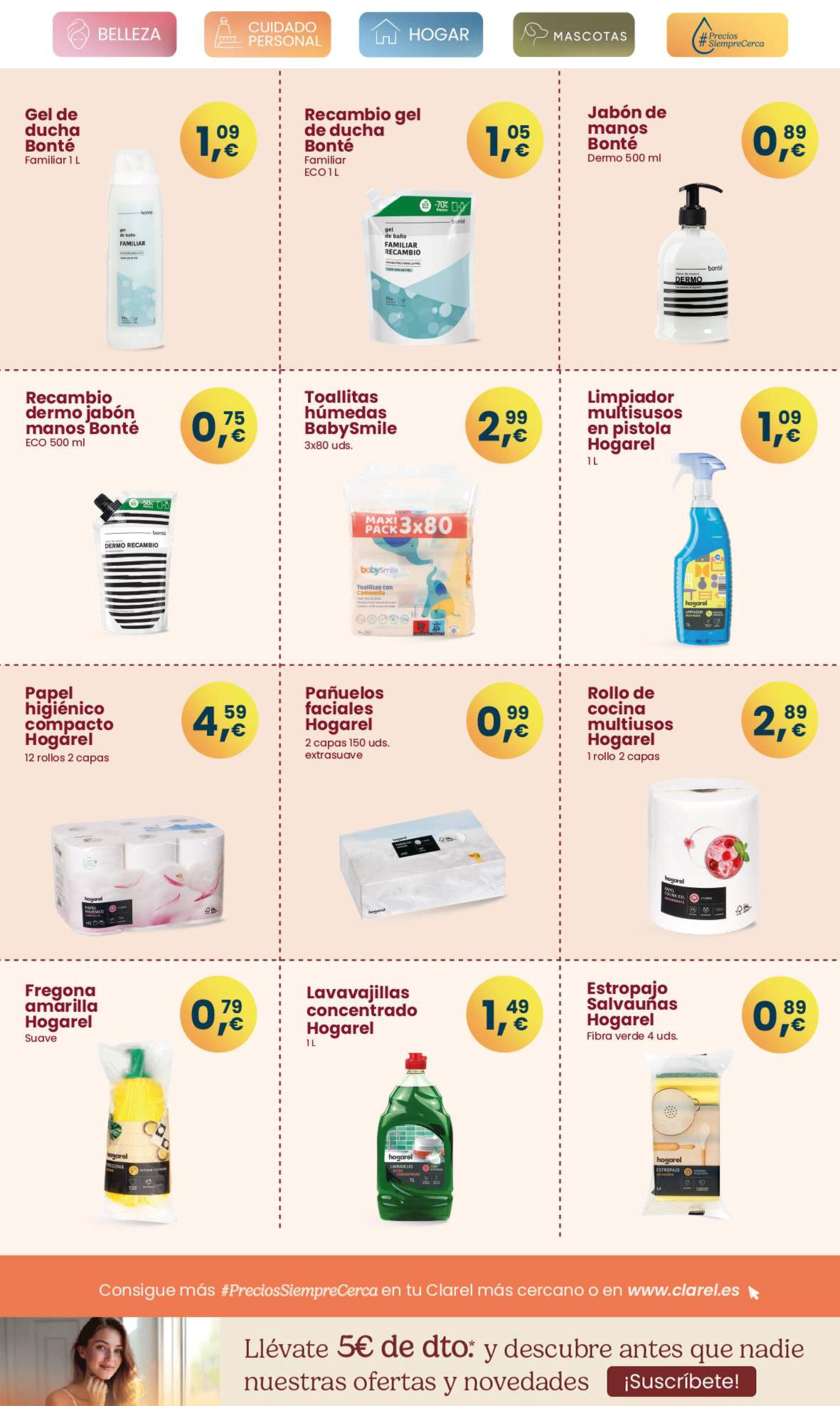 Ofertas del 2 al 22 de julio Clarel. Página 13