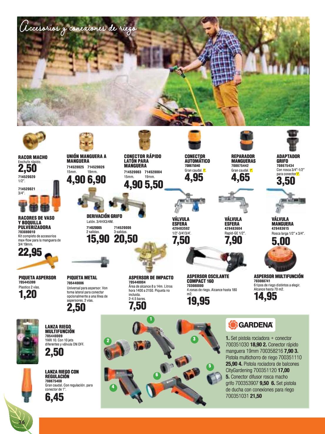 Catálogo Optimus jardín 2025 Coinfer. Página 36