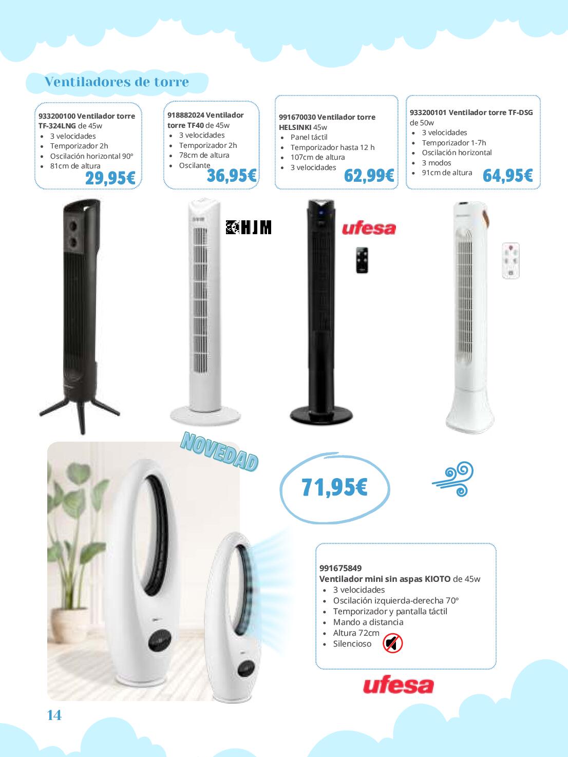 Catálogo ventilación Coinfer. Página 14