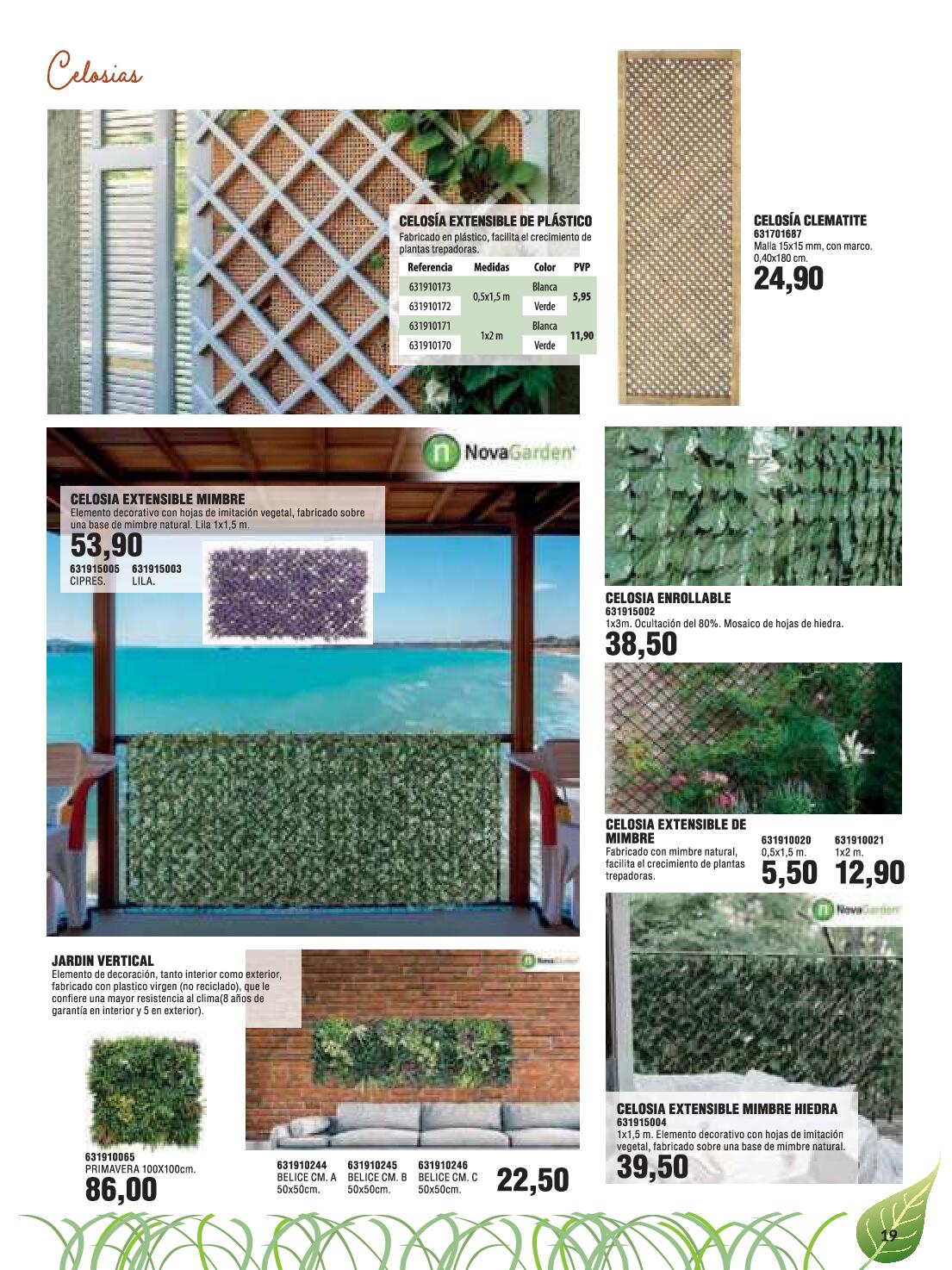 Jardín 2025 Coinfer. Página 19
