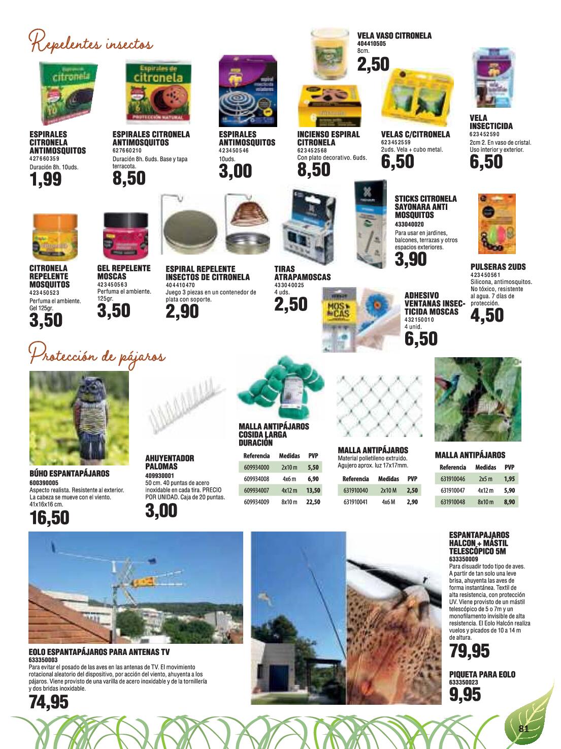 Jardín 2025 Coinfer. Página 81