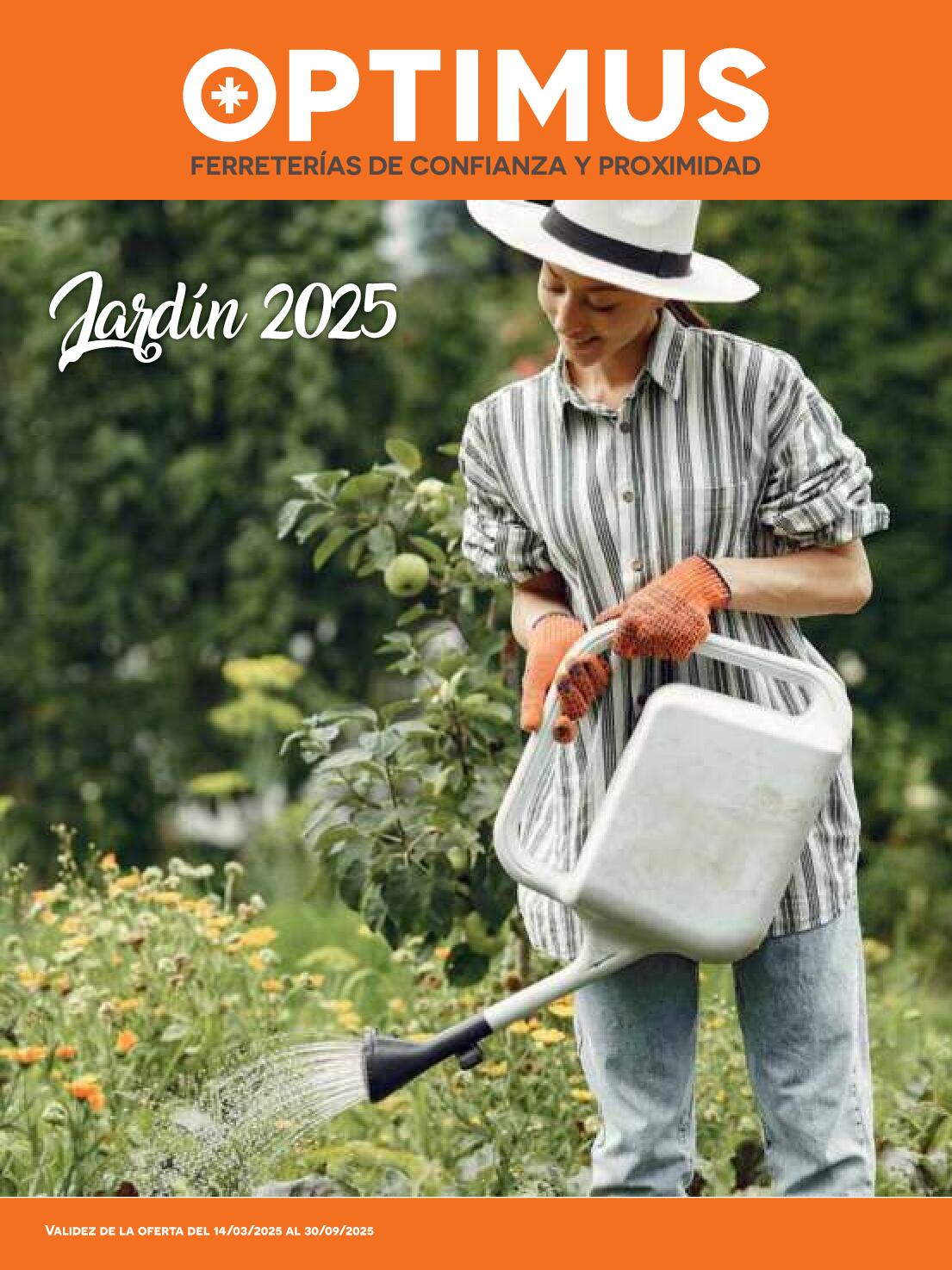 Optimus jardín 2025 Coinfer. Página 01