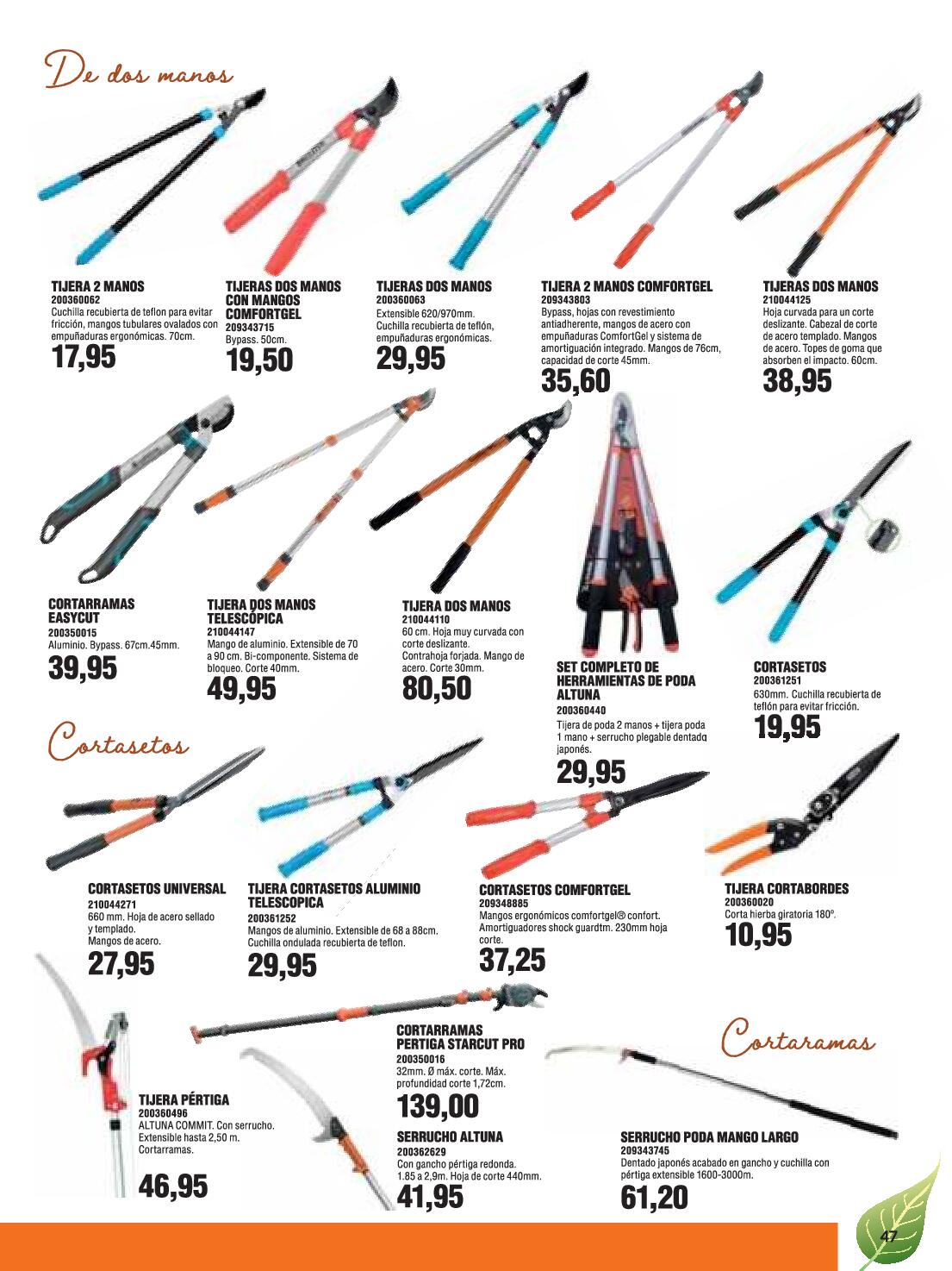 Optimus jardín 2025 Coinfer. Página 47