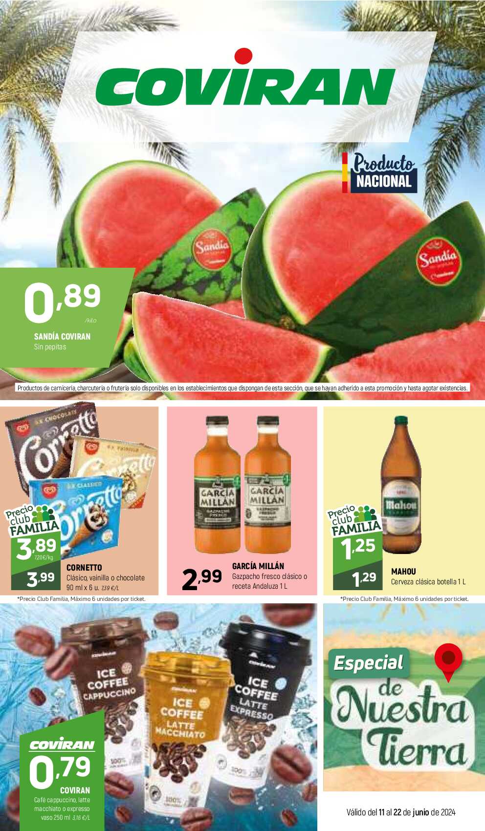 Especial de nuestra tierra Covirán. Página 01