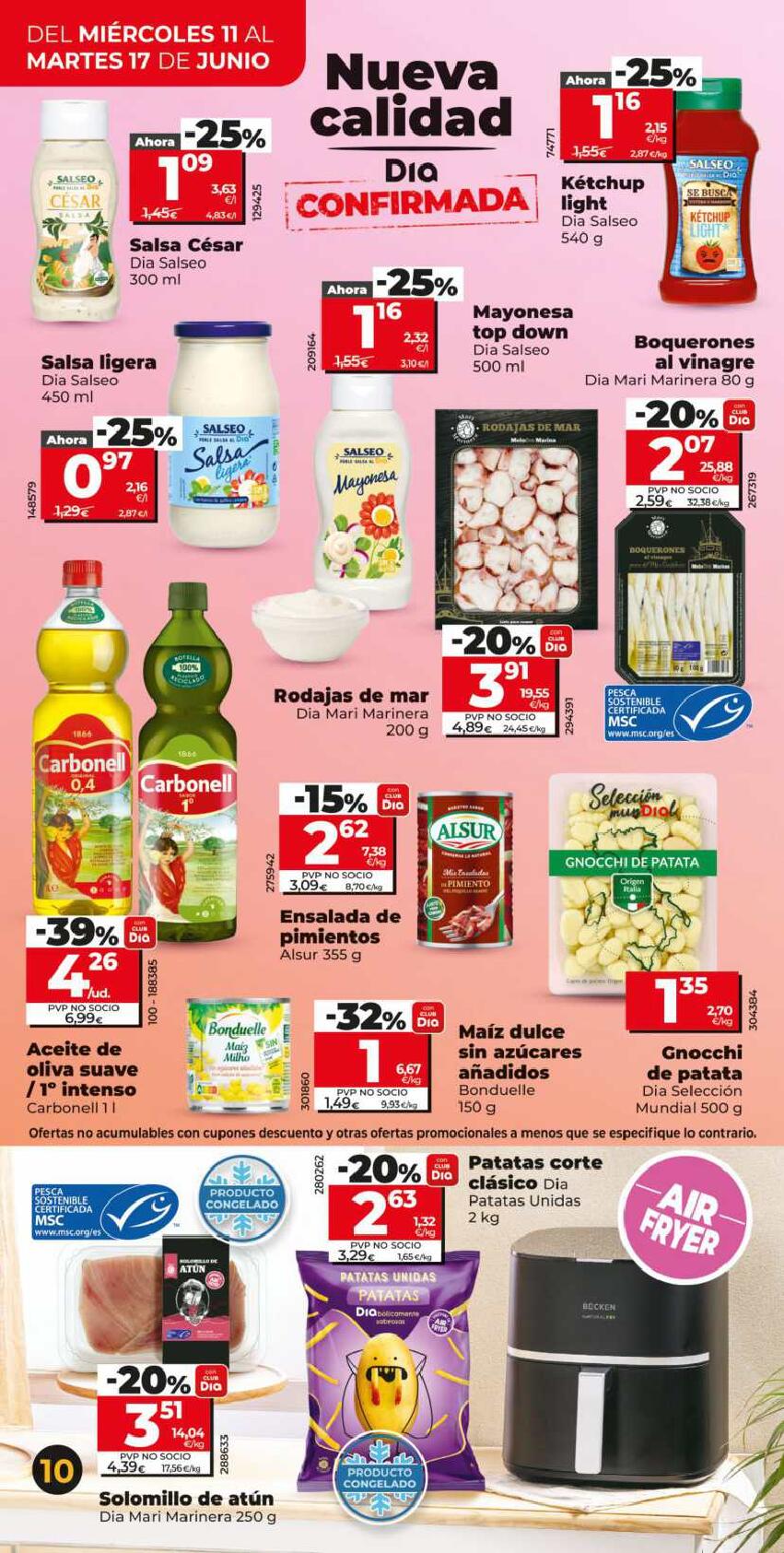 Folleto semanal Dia. Página 10