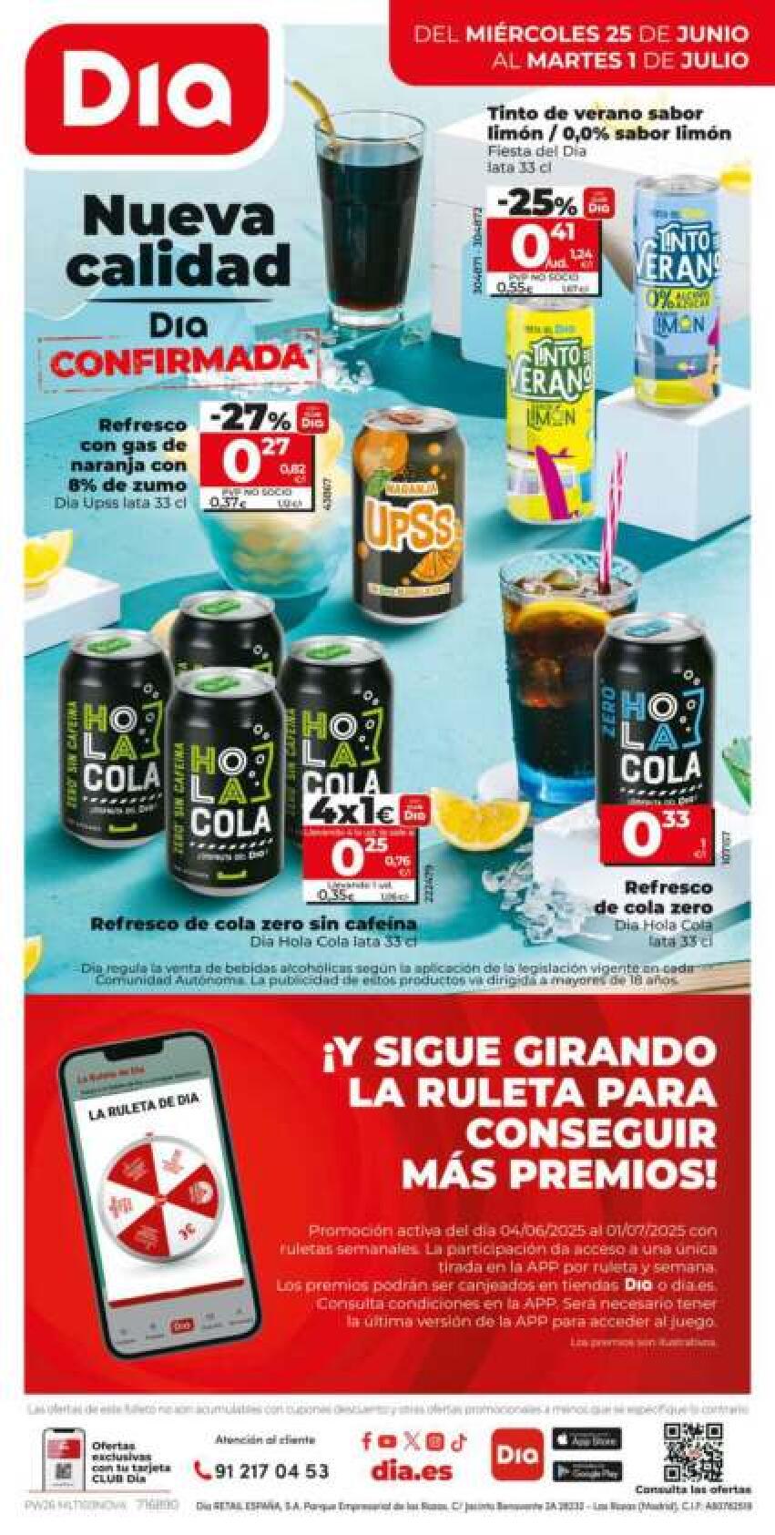 Folleto semanal Dia. Página 12