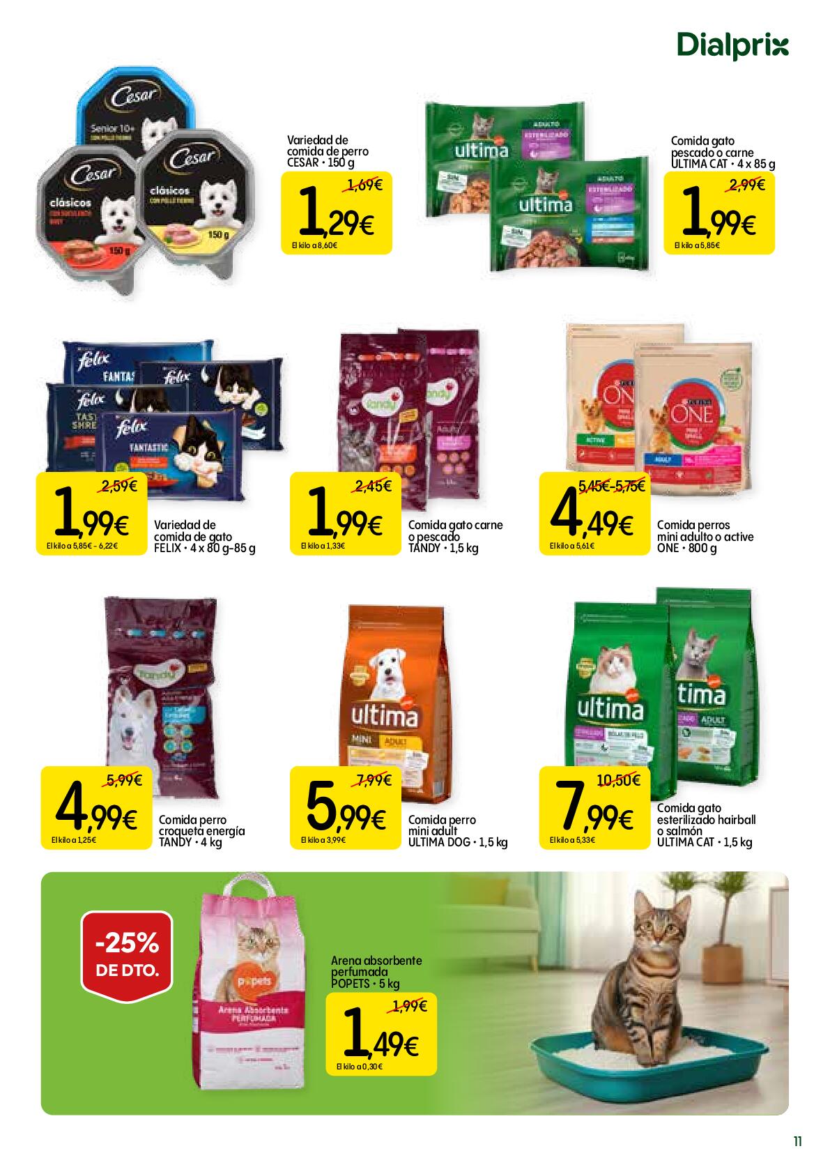 Ofertas alimentación Dialprix. Página 11