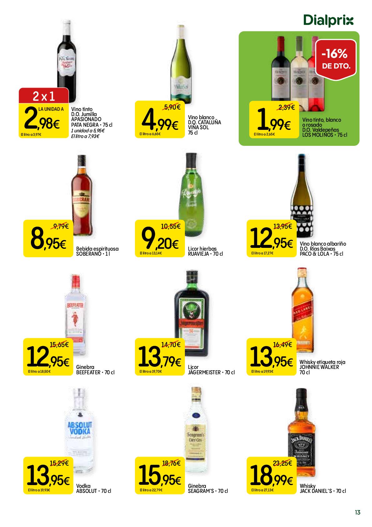 Ofertas alimentación Dialprix. Página 13