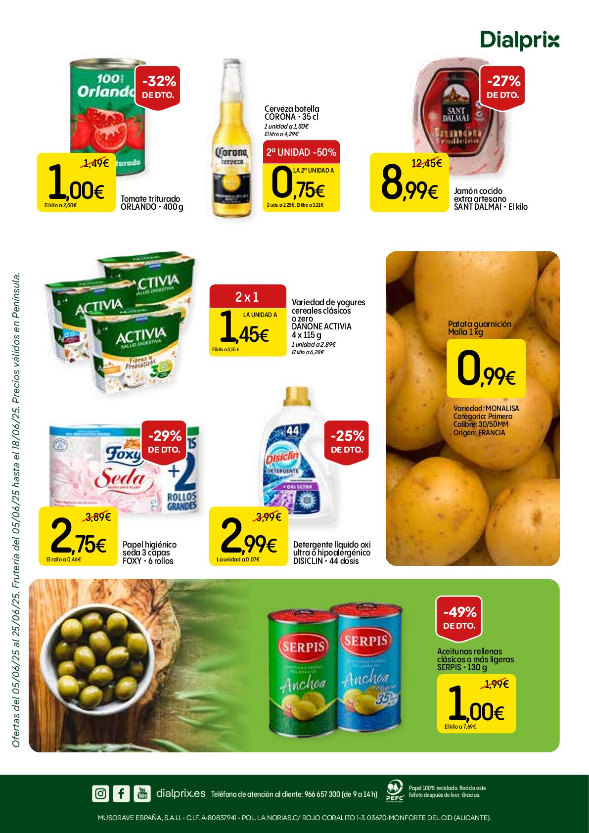 Ofertas alimentación Dialprix. Página 16
