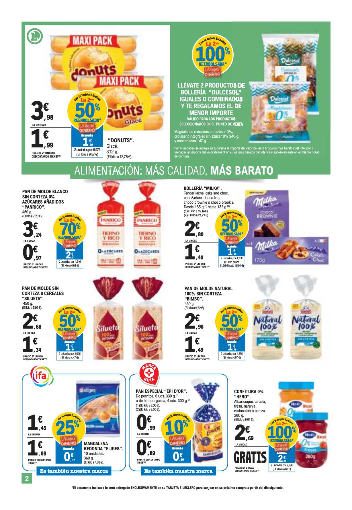 Catálogo de ofertas E. Leclerc. Página 02