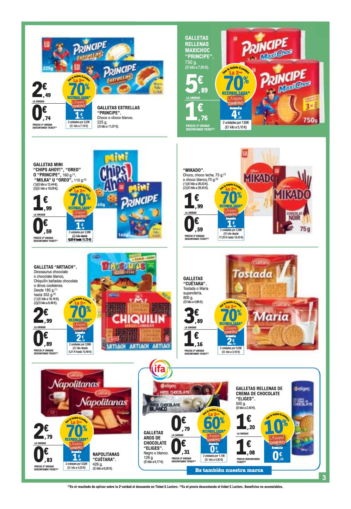 Catálogo de ofertas E. Leclerc. Página 03