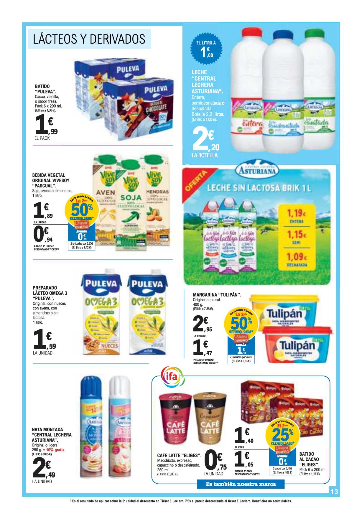 Catálogo de ofertas E. Leclerc. Página 13
