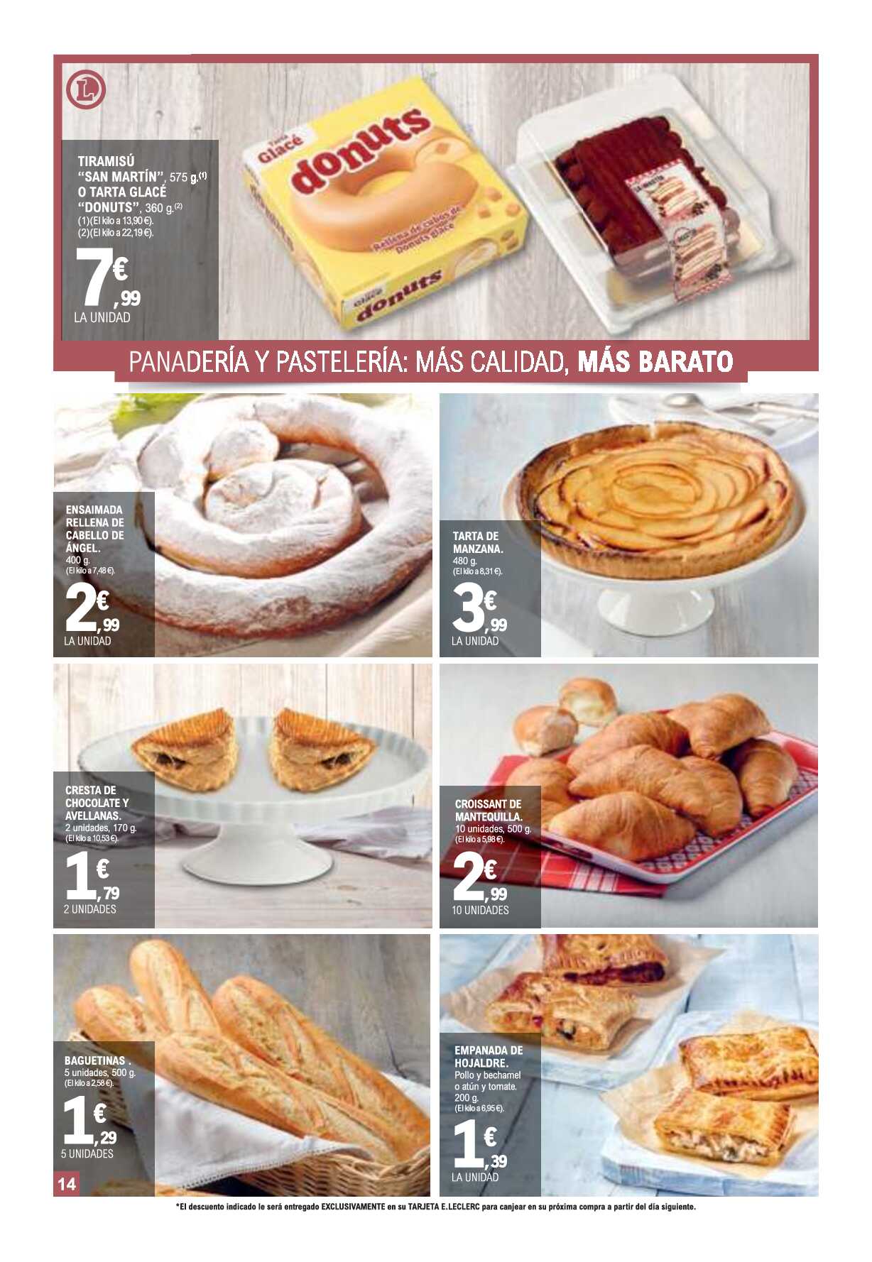 Catálogo de ofertas E. Leclerc. Página 14