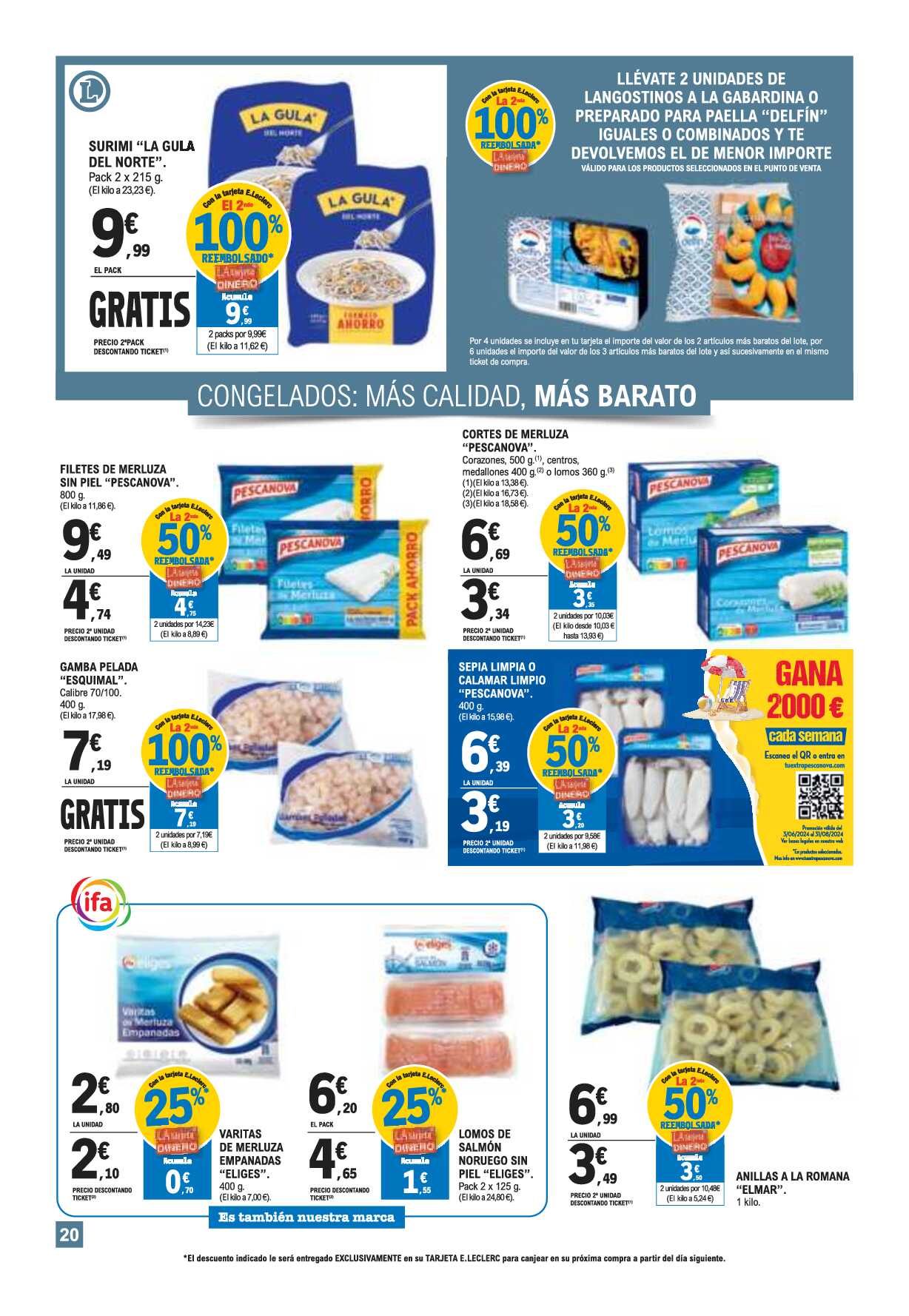 Catálogo de ofertas E. Leclerc. Página 20