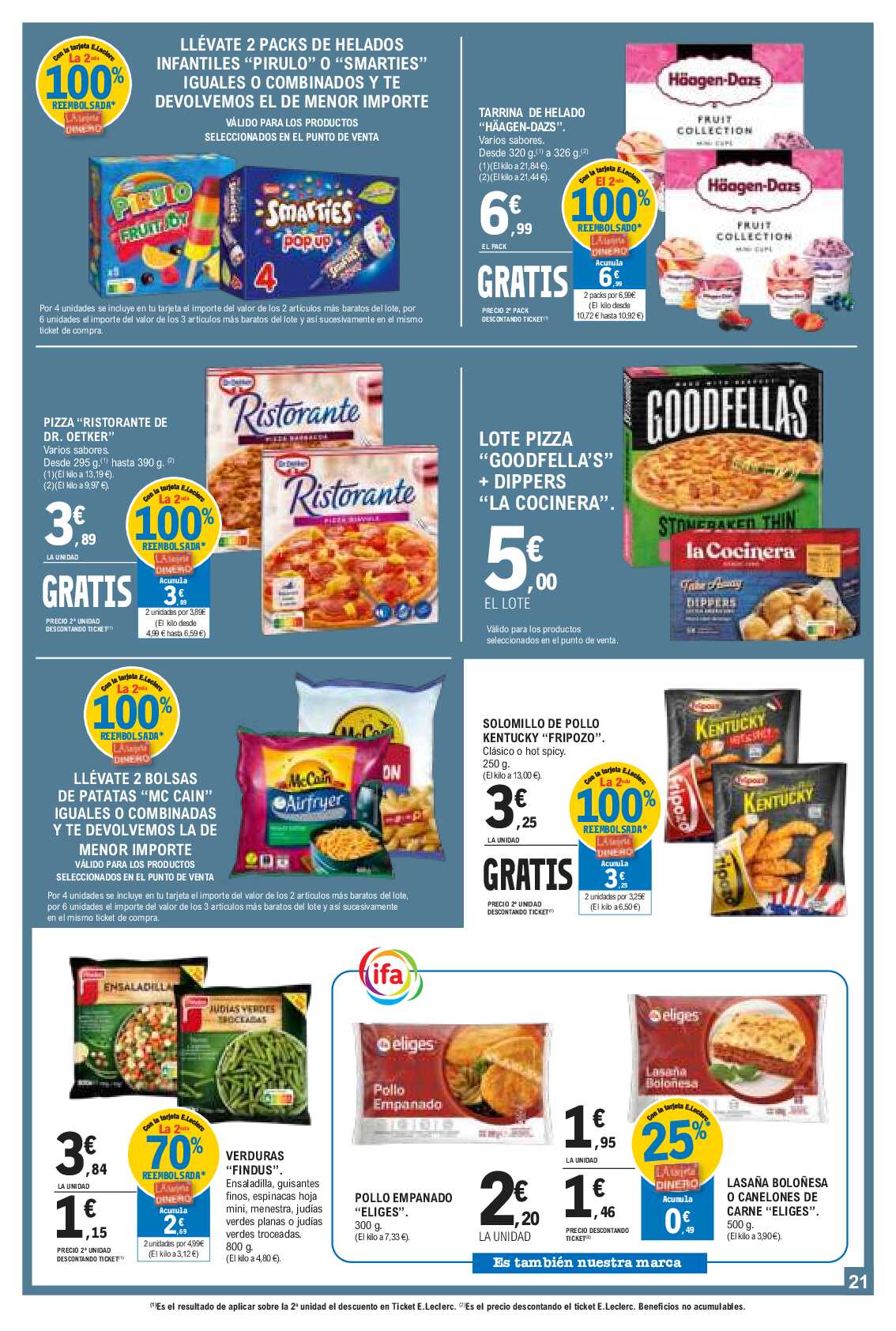 Catálogo de ofertas E. Leclerc. Página 21