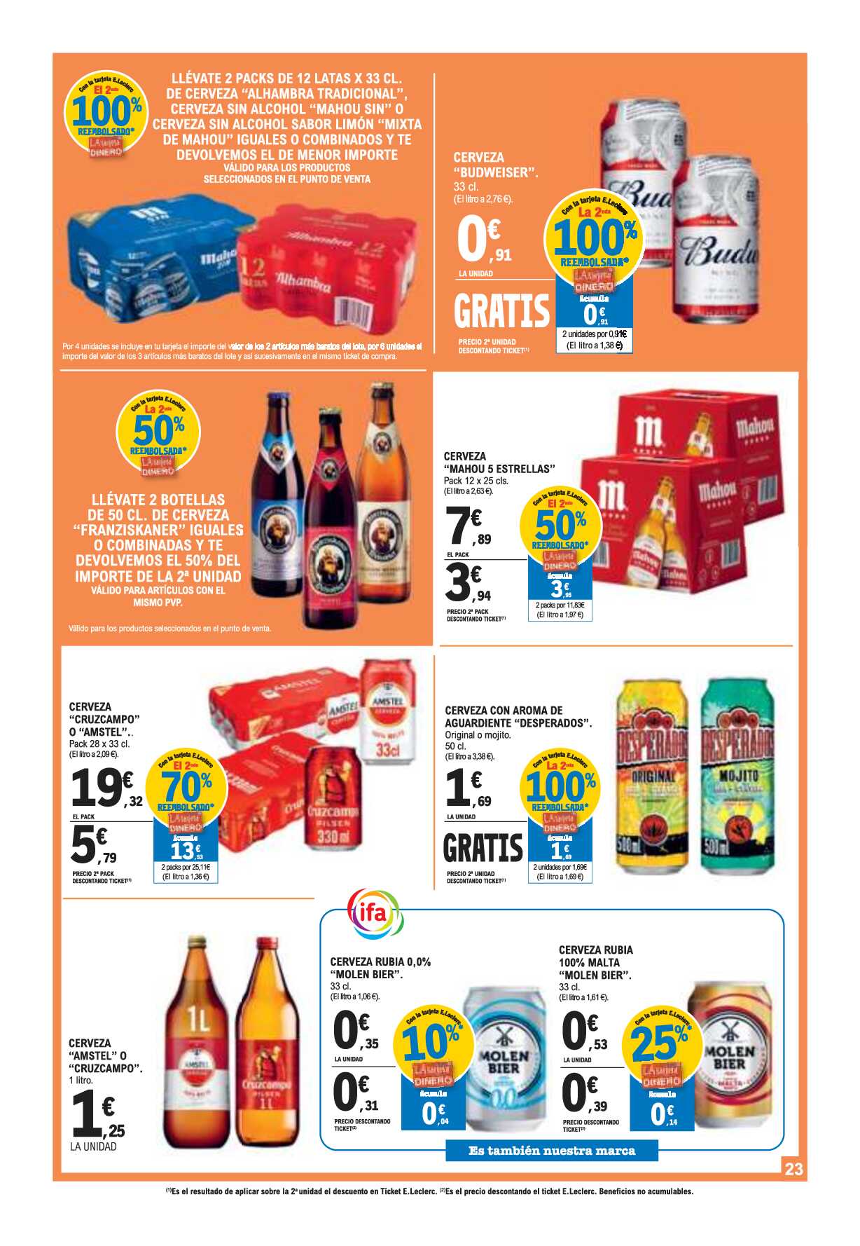 Catálogo de ofertas E. Leclerc. Página 23