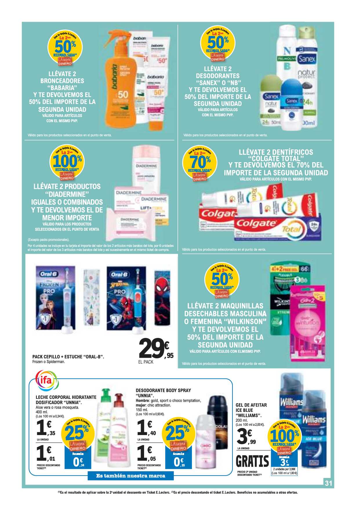 Catálogo de ofertas E. Leclerc. Página 31