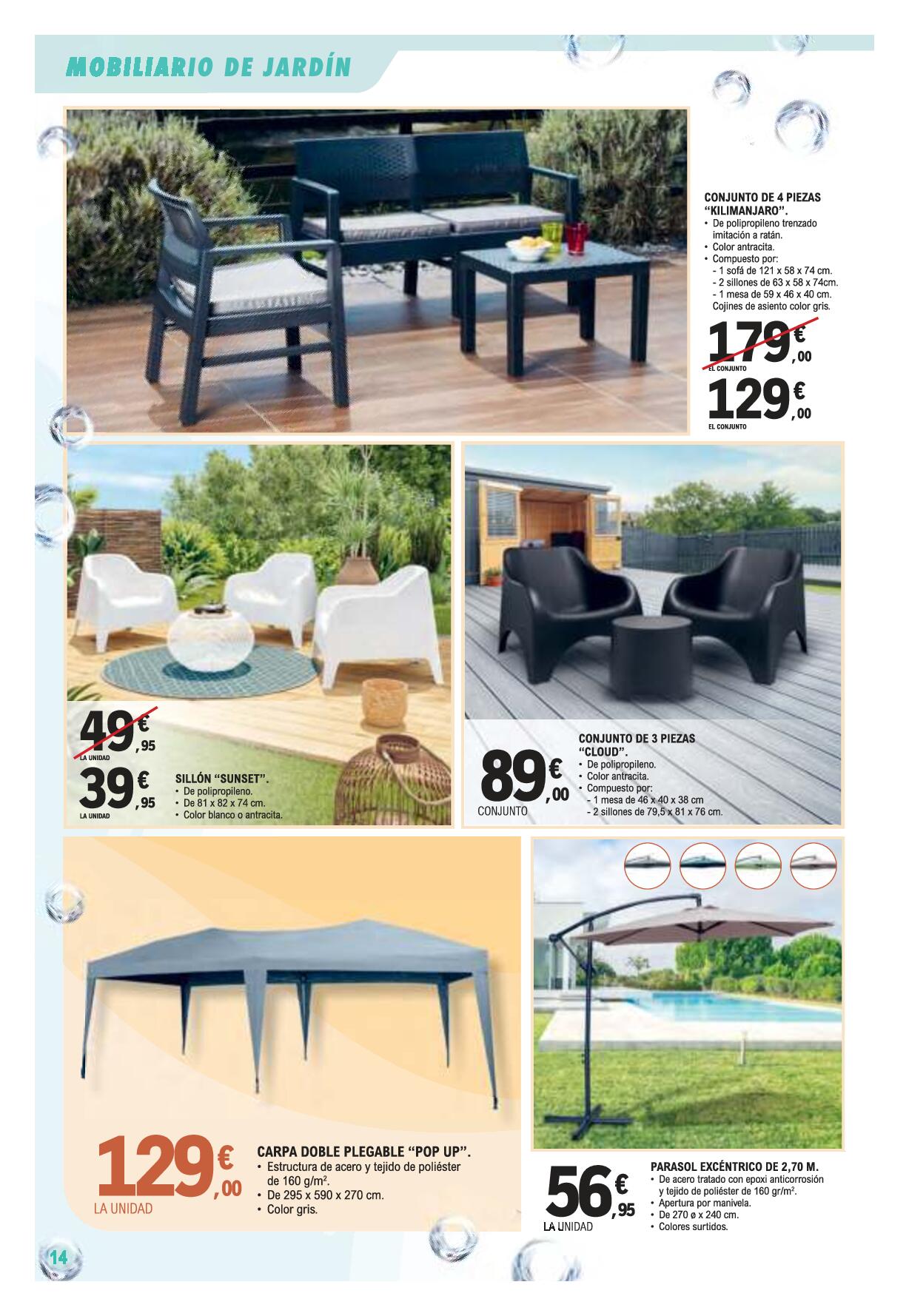 Disfruta al aire libre E. Leclerc. Página 14