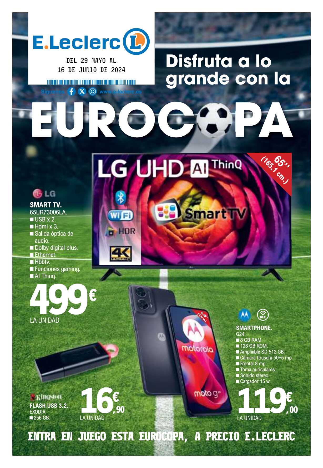 Especial Eurocopa E. Leclerc. Página 01
