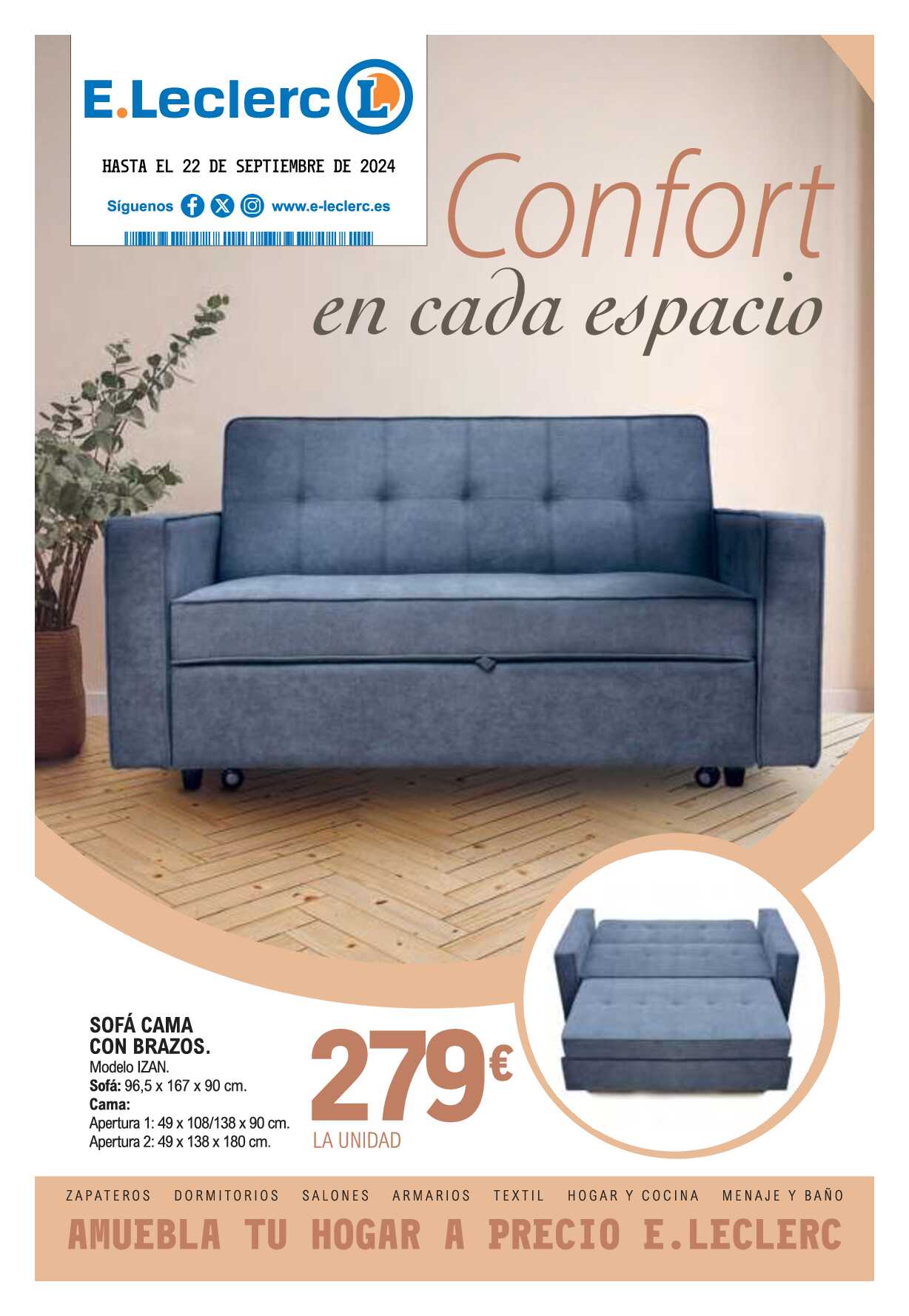Especial muebles E. Leclerc. Página 01