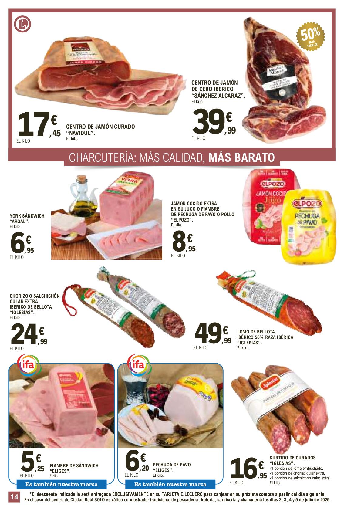 Más calidad, más barato E. Leclerc. Página 14