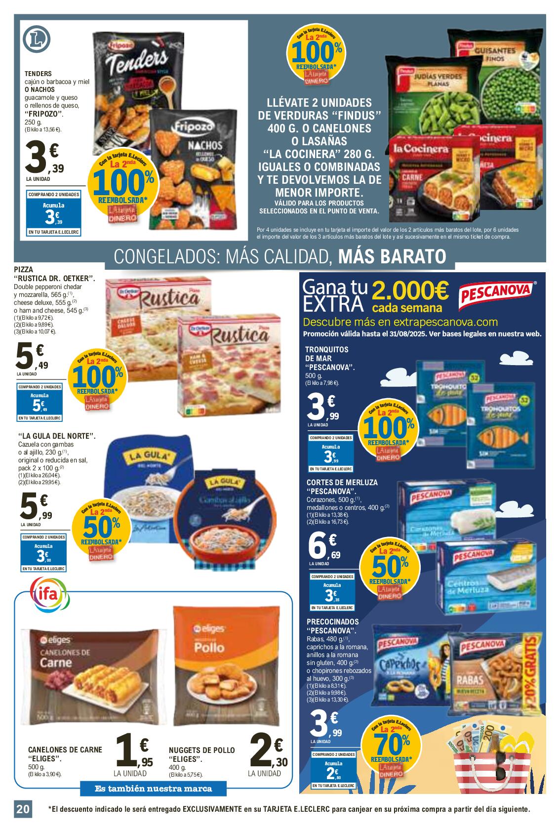 Más calidad, más barato E. Leclerc. Página 20