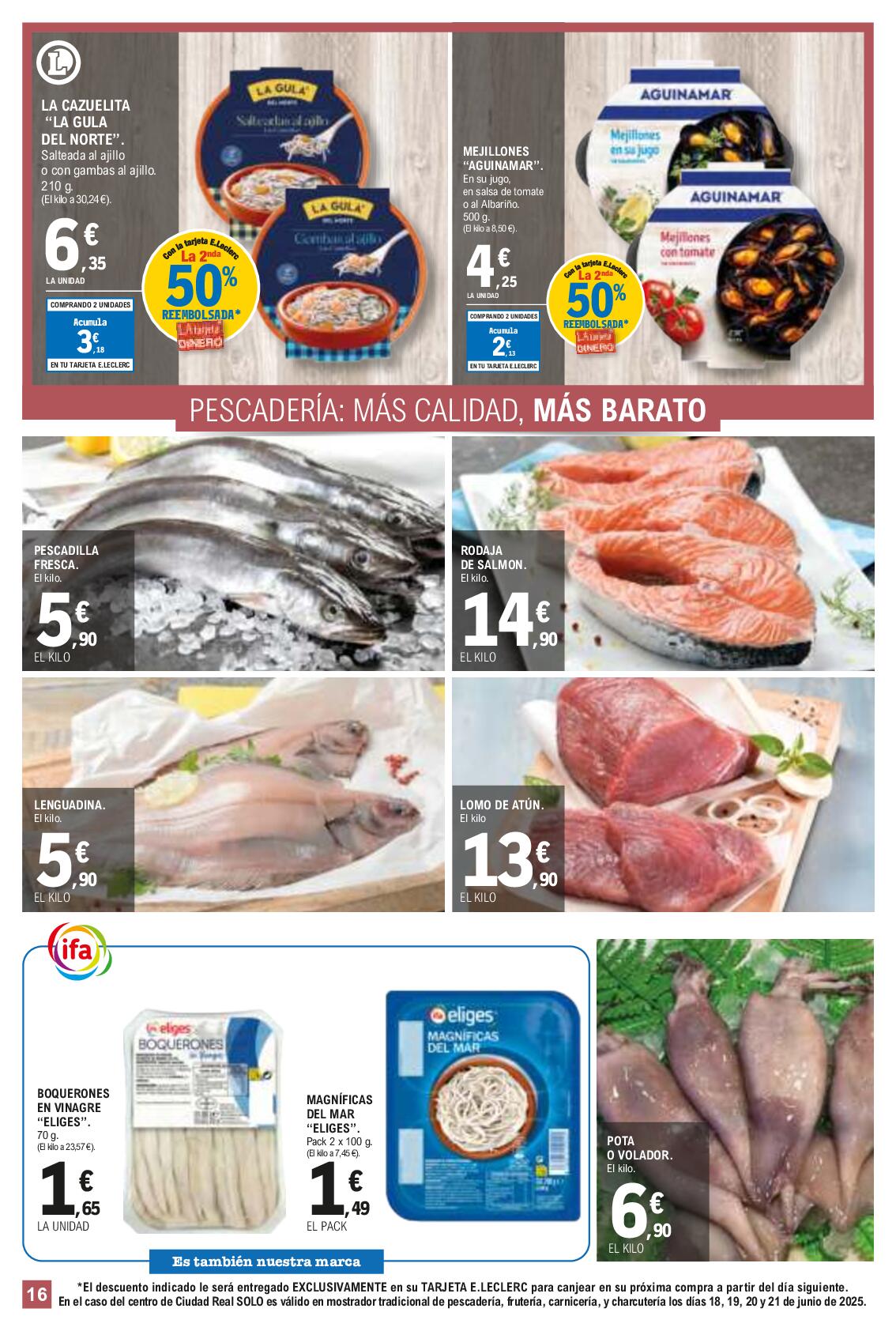 Más calidad, más barato E. Leclerc. Página 16