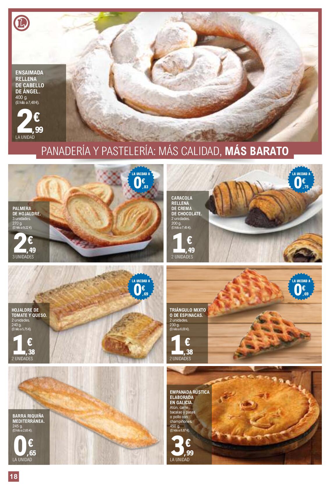Más calidad, más barato E. Leclerc. Página 18