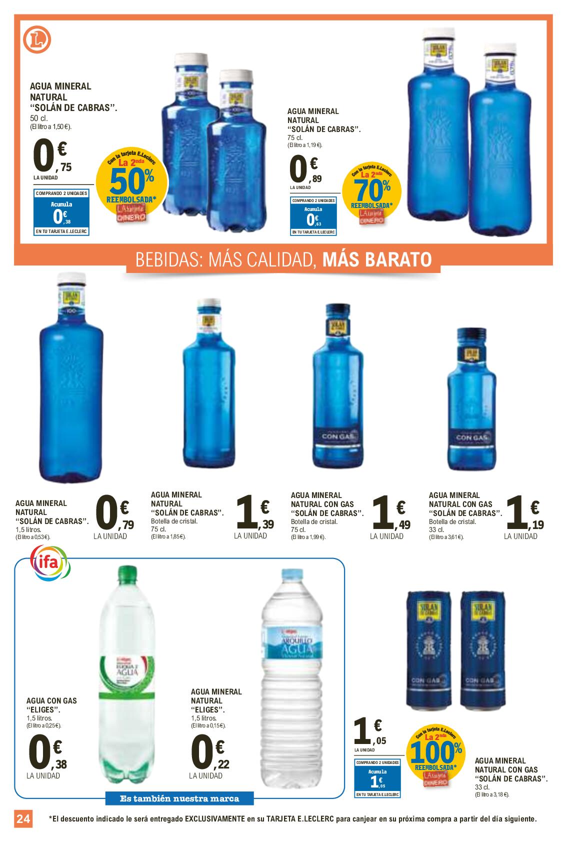 Más calidad, más barato E. Leclerc. Página 24