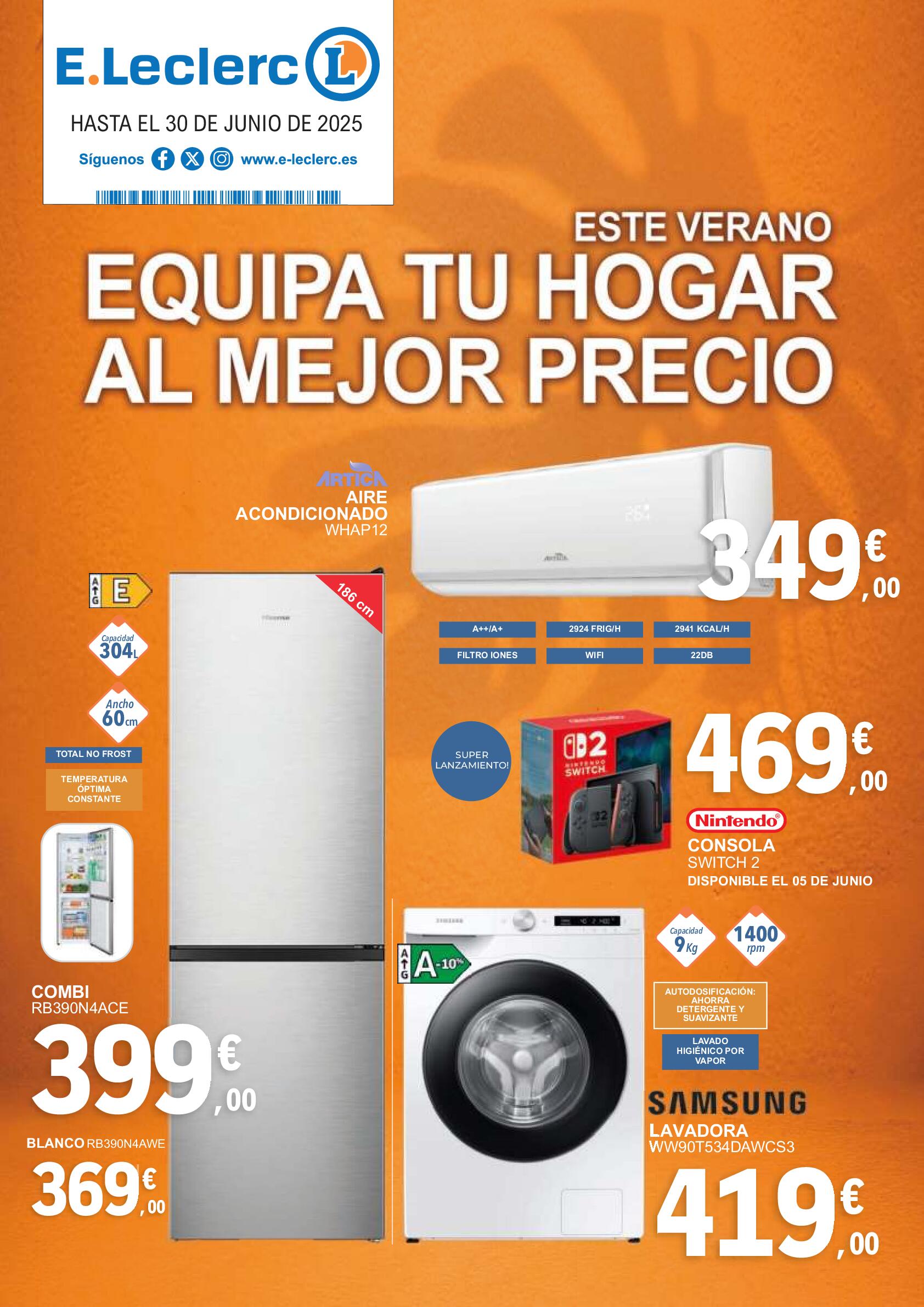 Novedades electro E. Leclerc. Página 01