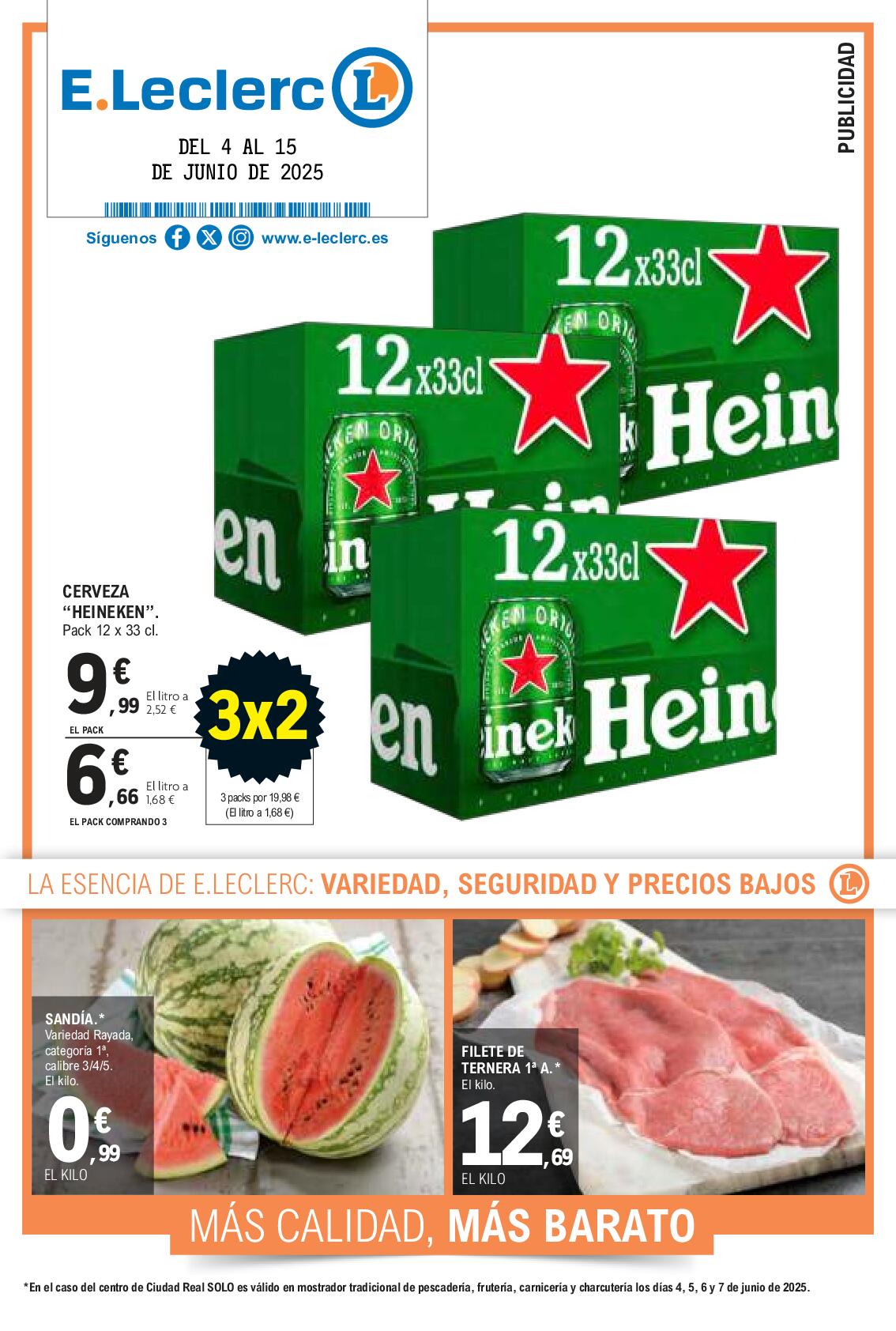 Nuevo folleto E. Leclerc. Página 01