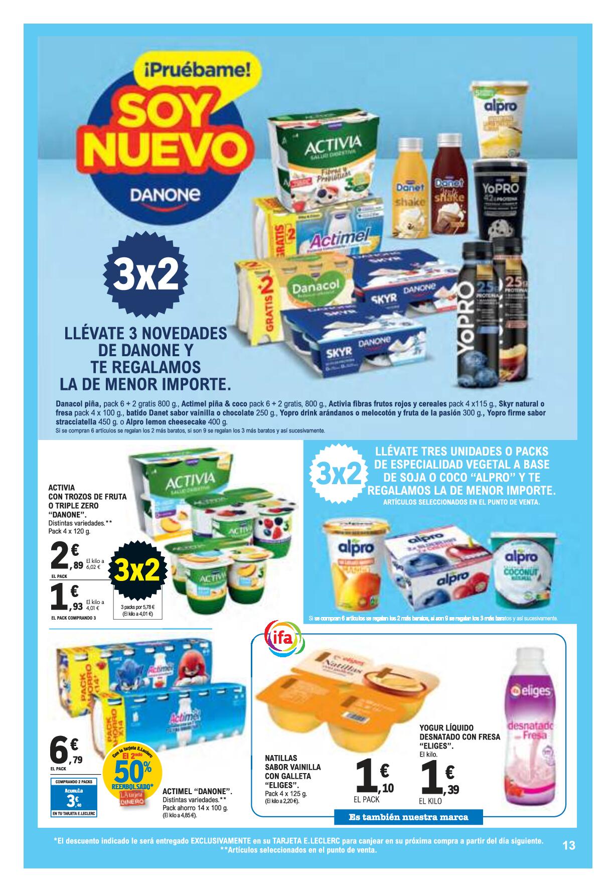 Nuevo folleto E. Leclerc. Página 13