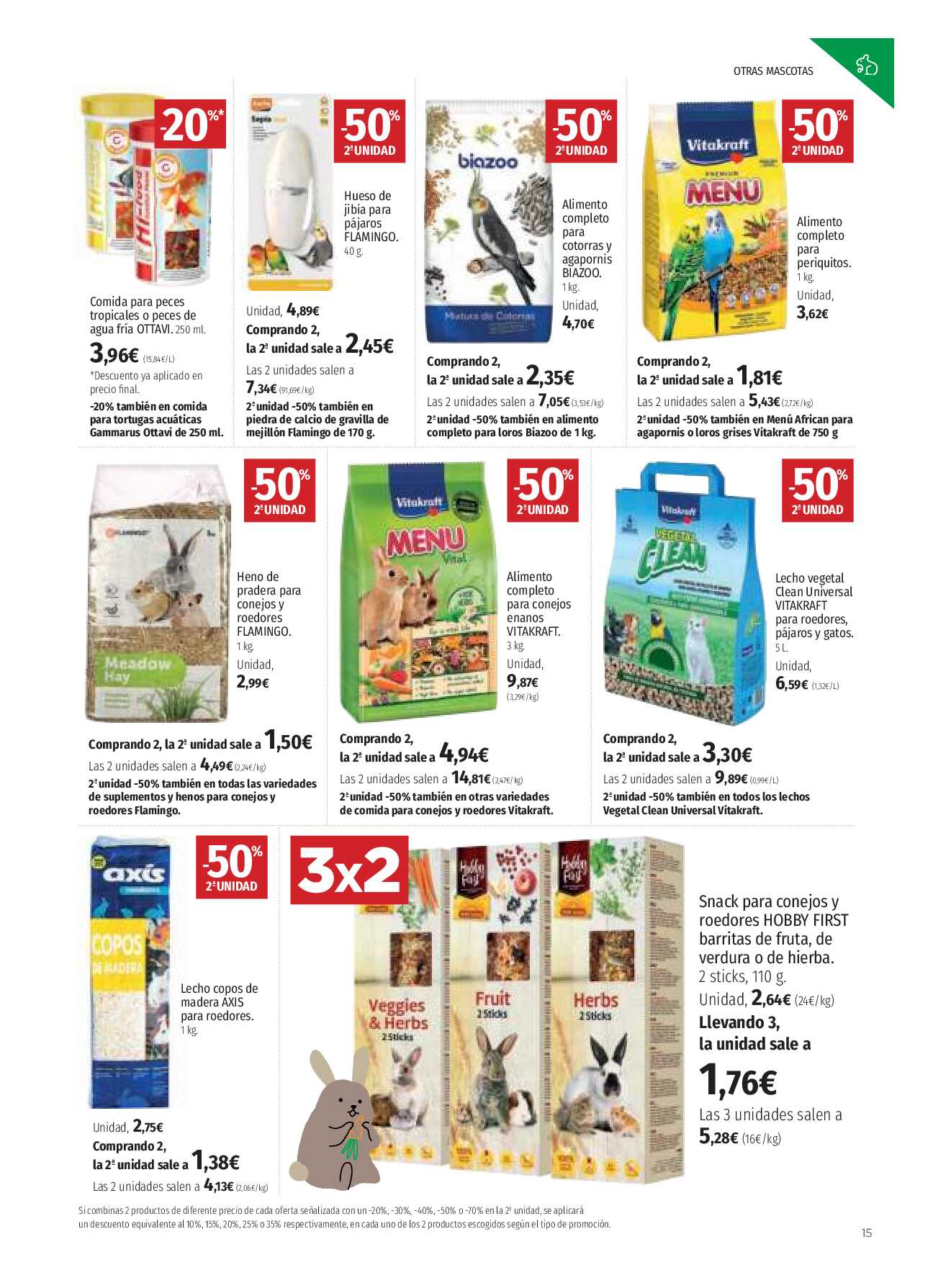 Folleto mascotas El Corte Inglés. Página 15