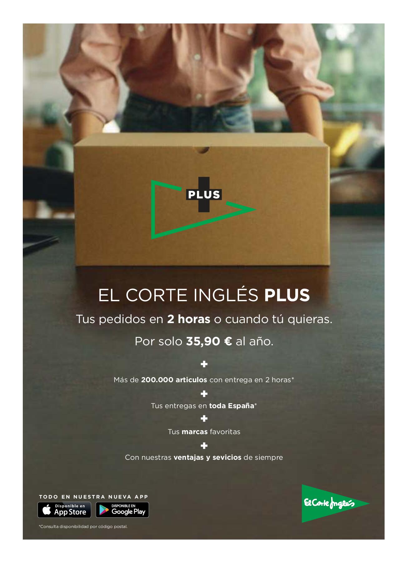 Folleto quincenal El Corte Inglés. Página 16
