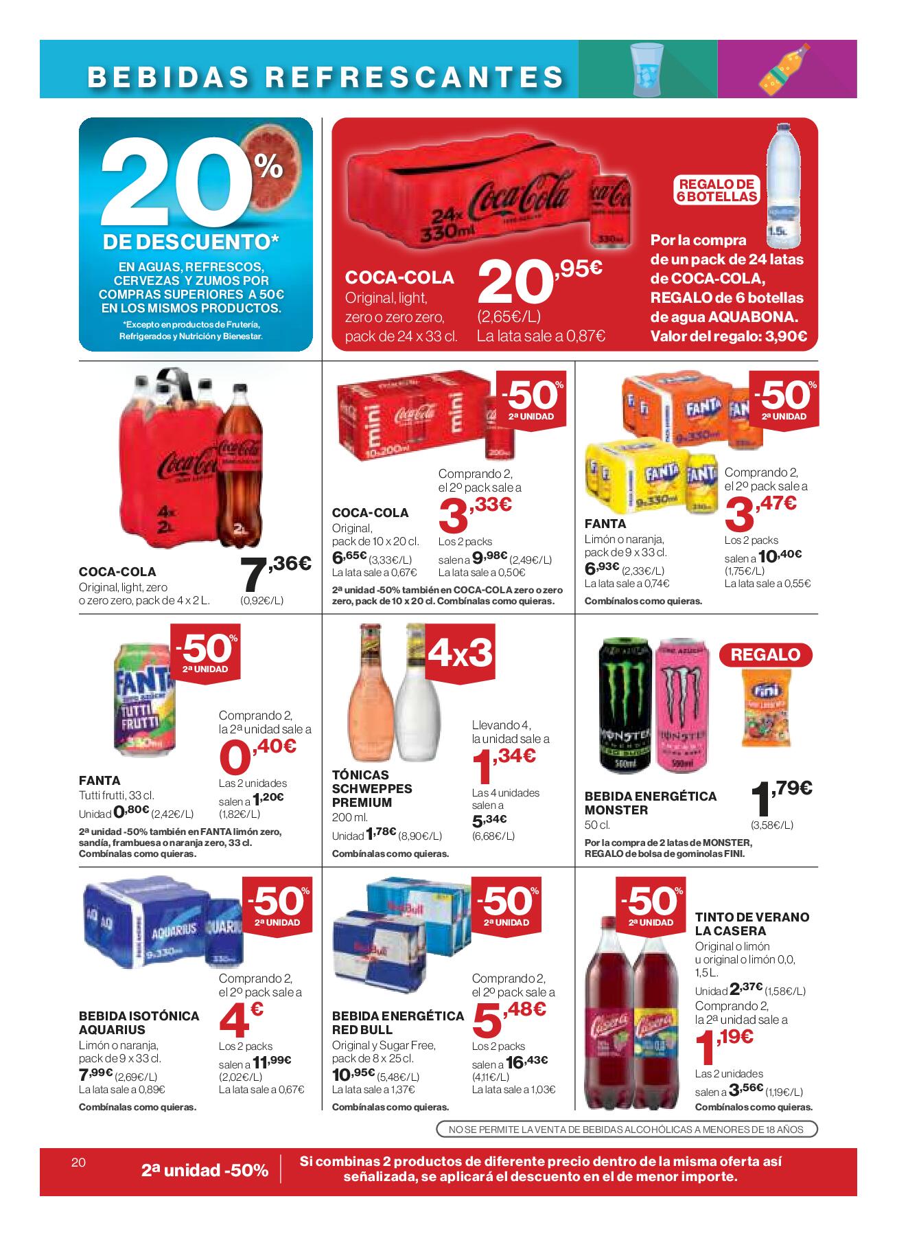 Folleto quincenal El Corte Inglés. Página 22