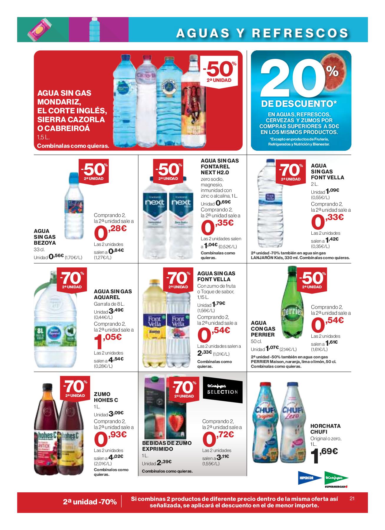 Folleto quincenal El Corte Inglés. Página 23