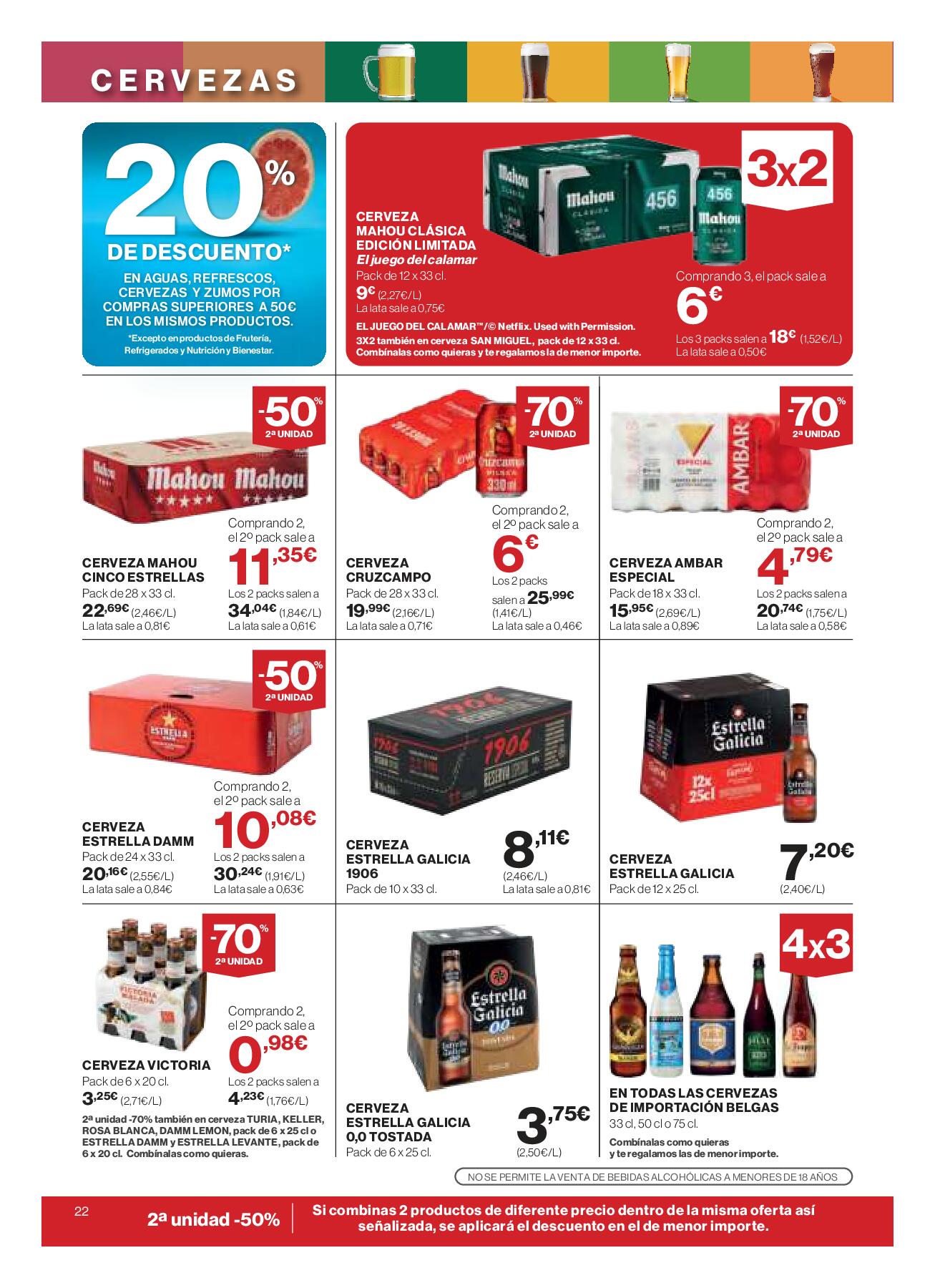 Folleto quincenal El Corte Inglés. Página 24