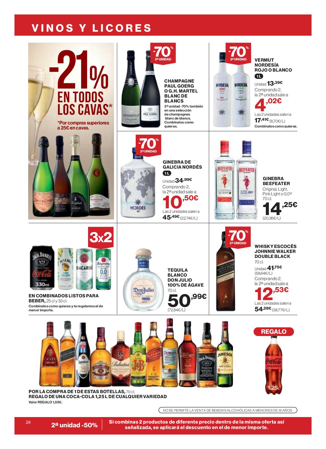 Folleto quincenal El Corte Inglés. Página 26