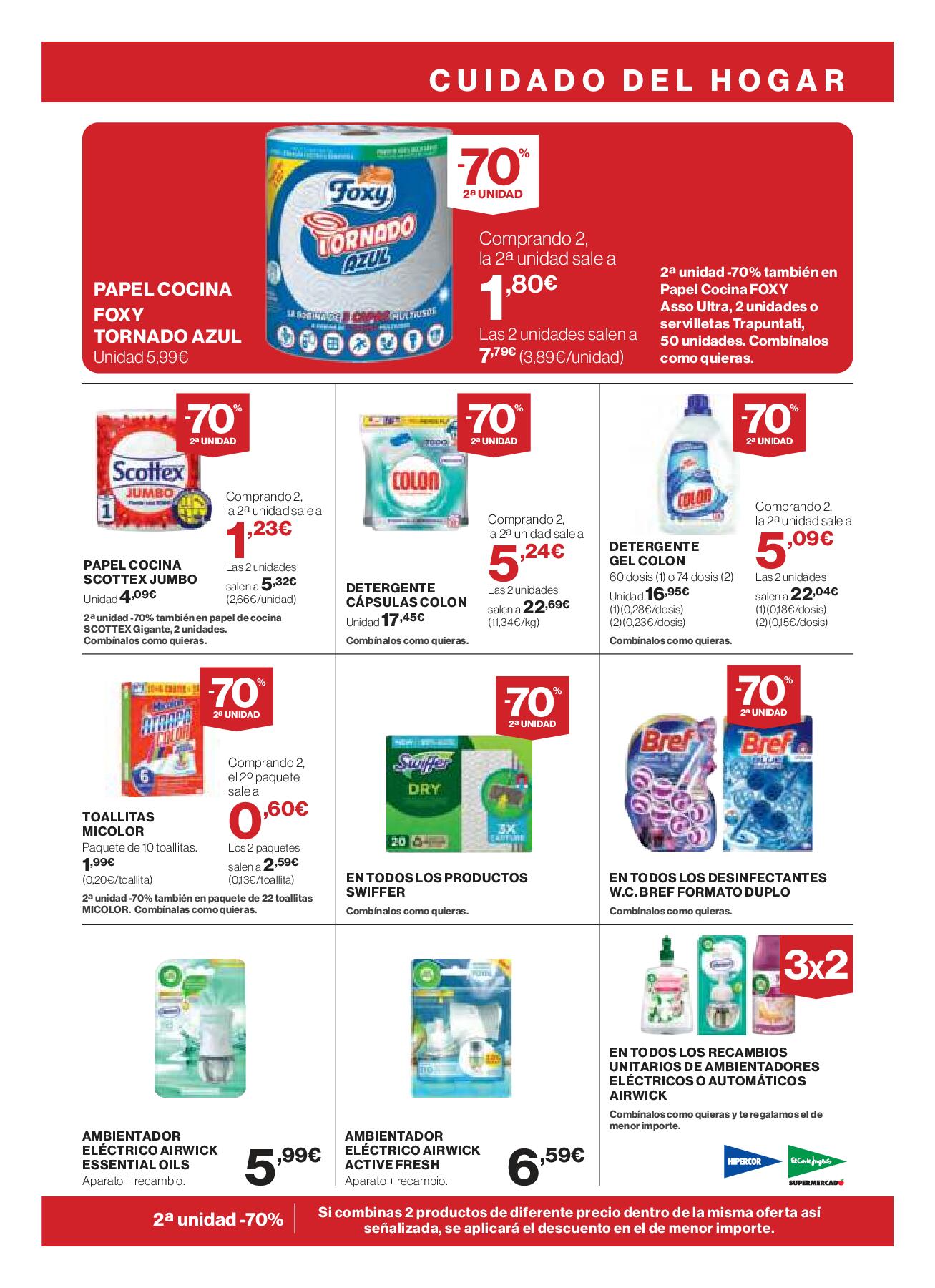 Folleto quincenal El Corte Inglés. Página 33