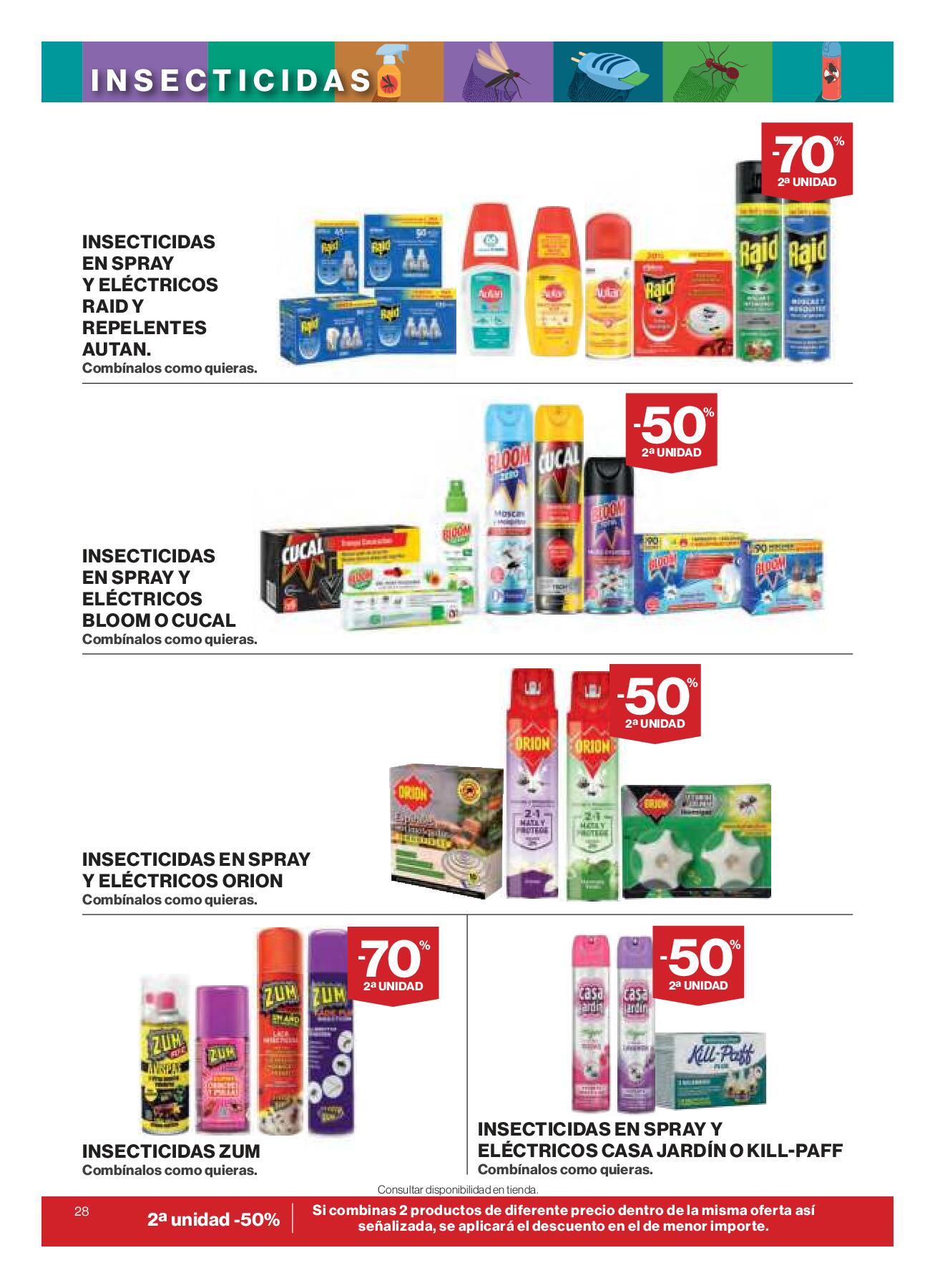 Folleto quincenal El Corte Inglés. Página 34